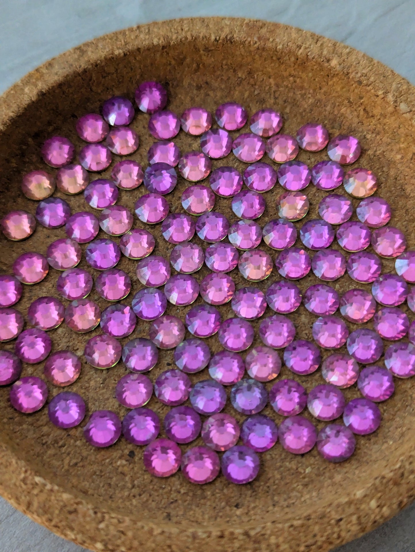 Pink Fairy Glass Rhinestones Rhinestones & Flatbacks