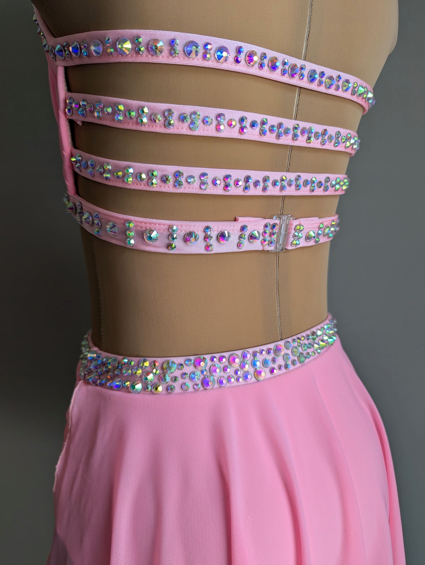 Ballet Pink Adelaide Set - Barely There Dazzling by DMDC