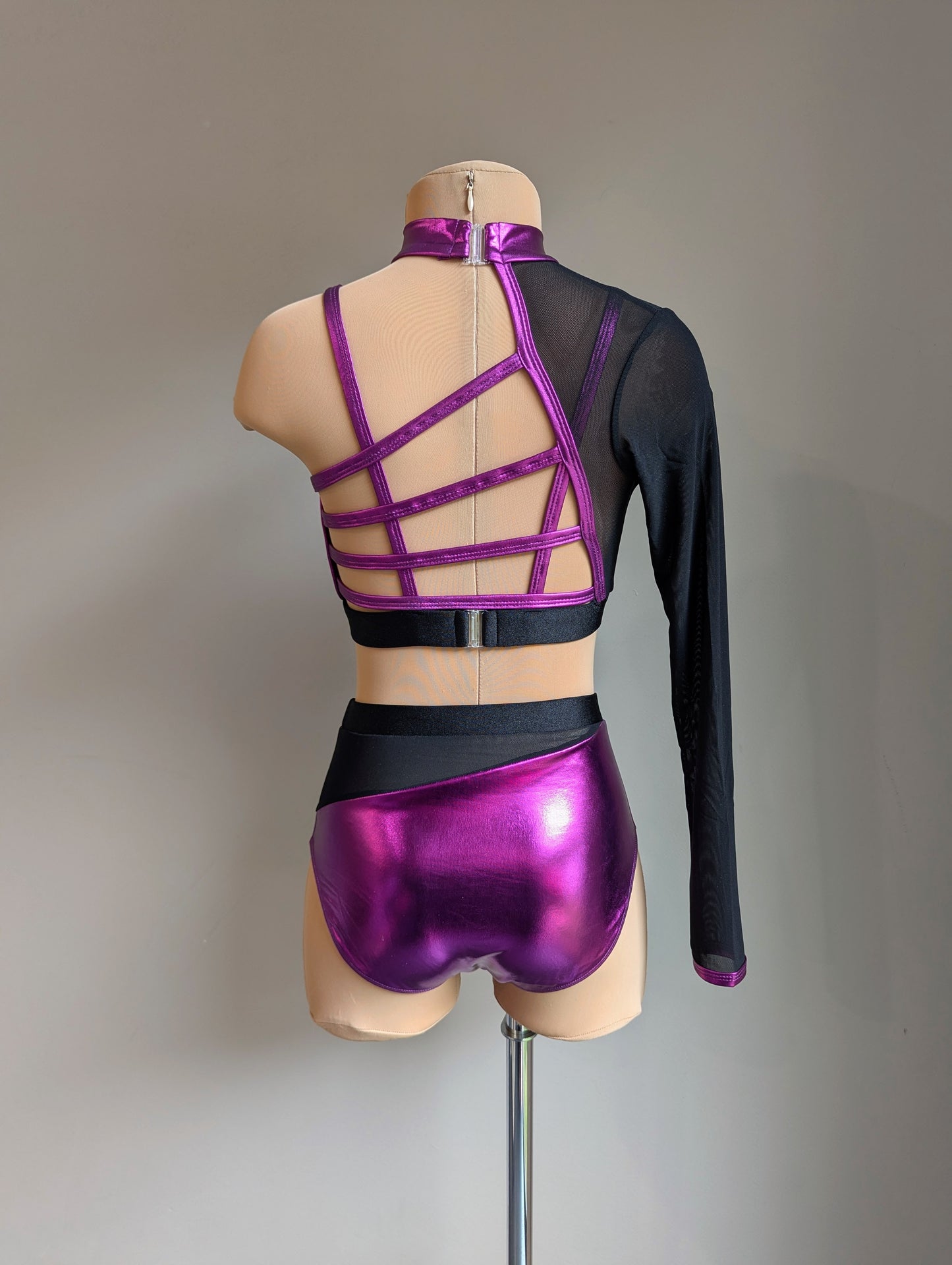 Bubblegum Burst Set - Black & Violet