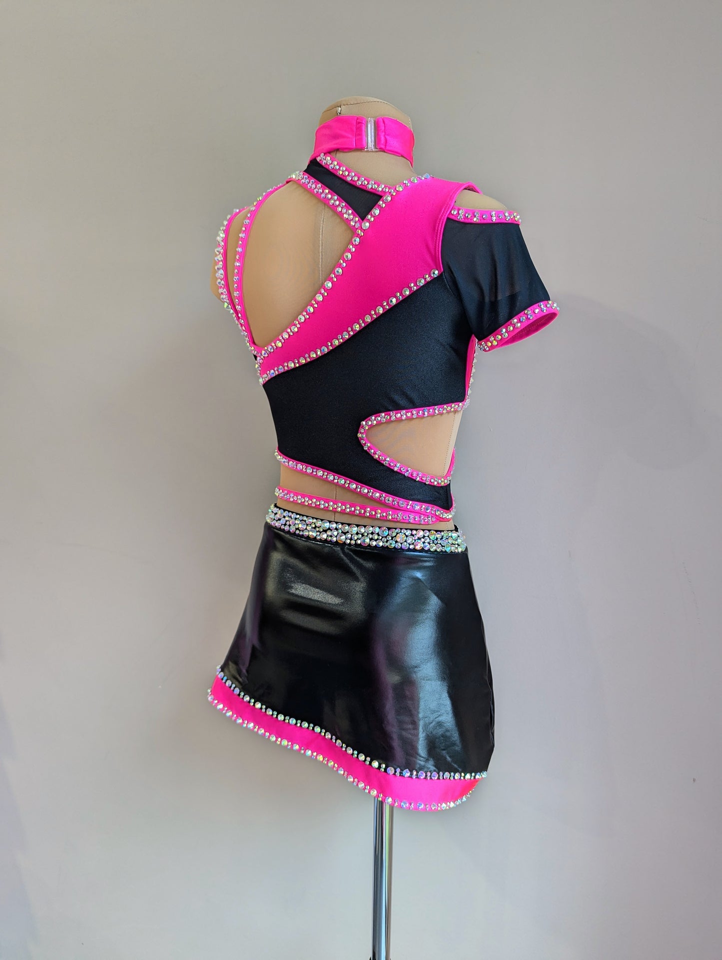 Non-Negotiable Crop & Sassy Skirt - Barely There Dazzling