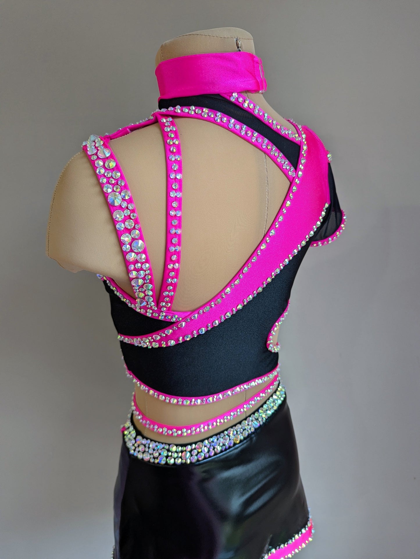 Non-Negotiable Crop & Sassy Skirt - Barely There Dazzling