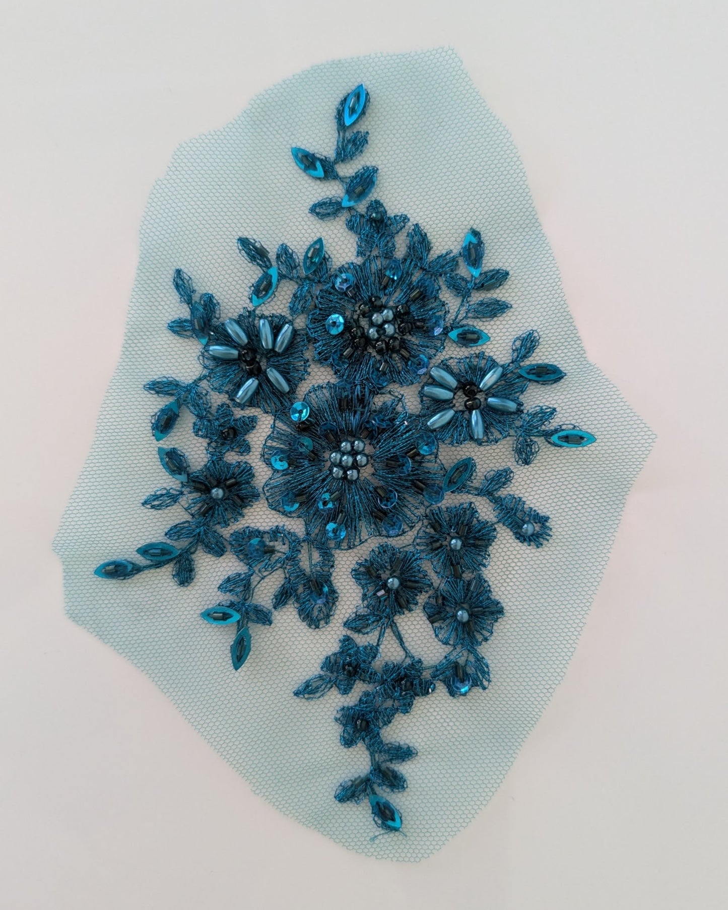 Brielle Beaded Lace Appliqué
