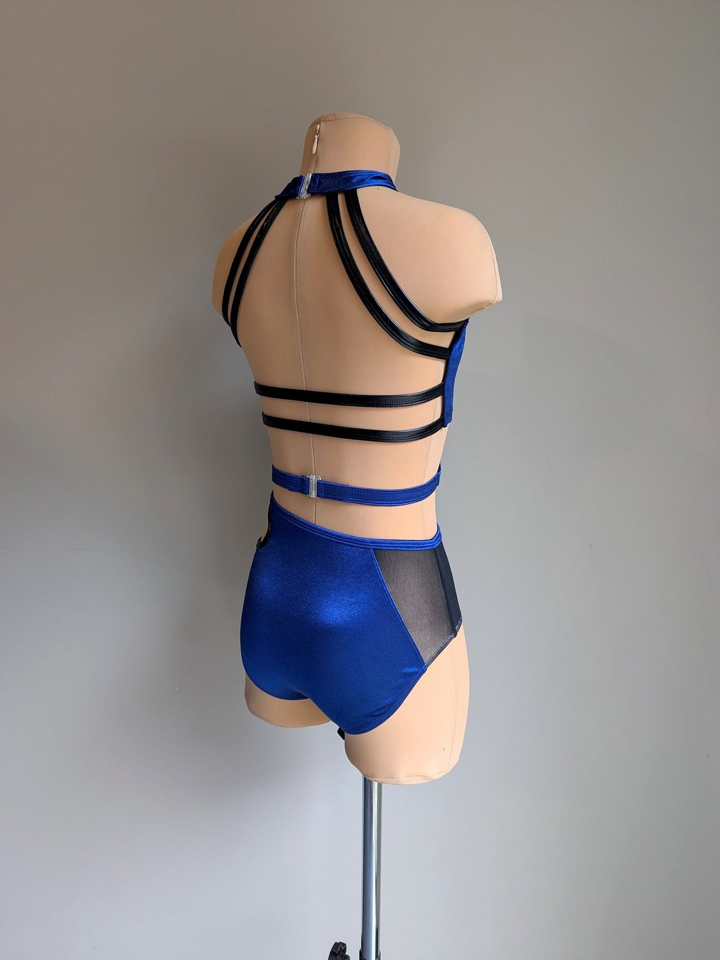Fracture 2.0 Base - Navy Satin & Black Vinyl