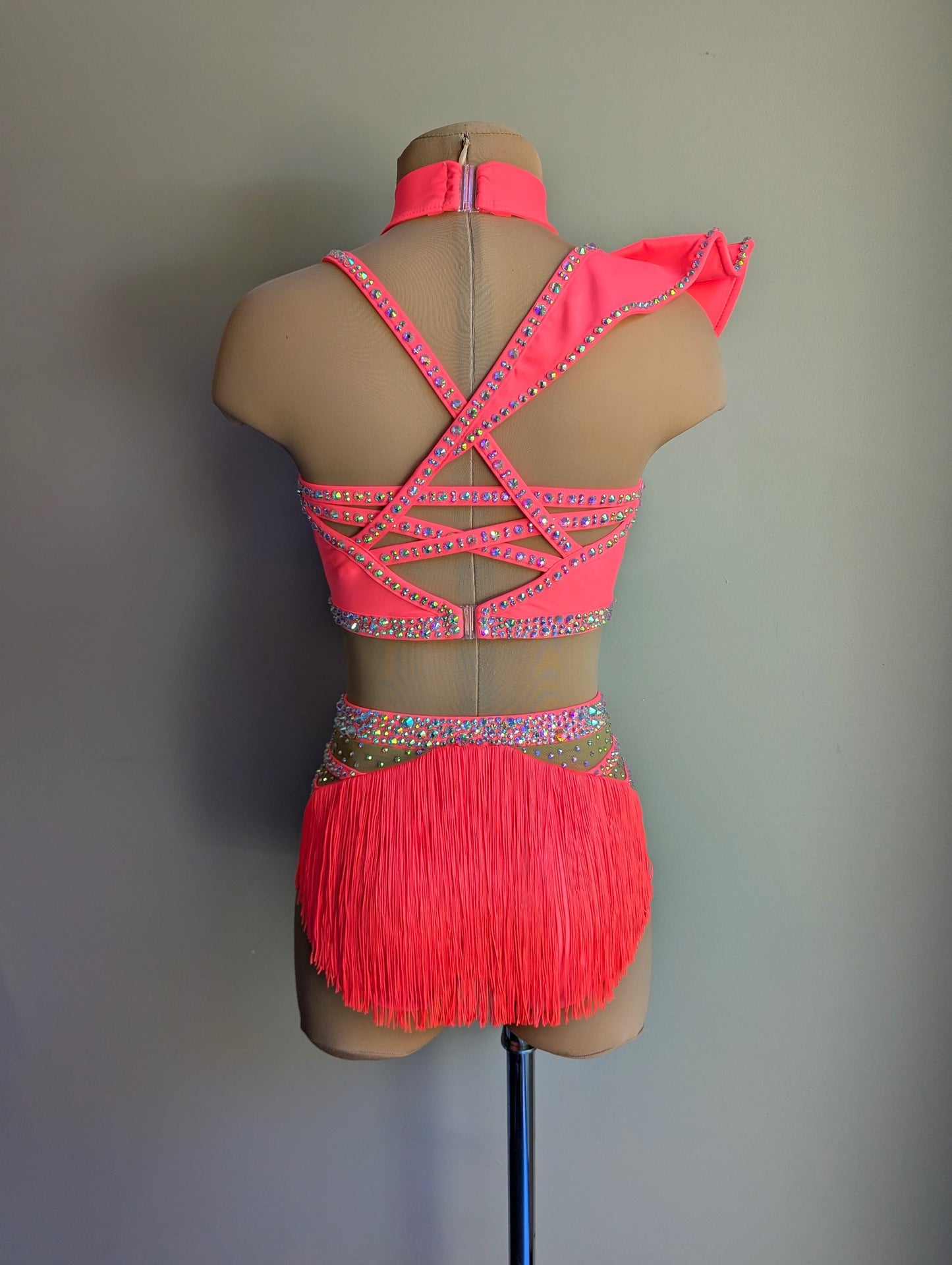 Curtain Call Set Neon Coral - Barely There Dazzle Pack
