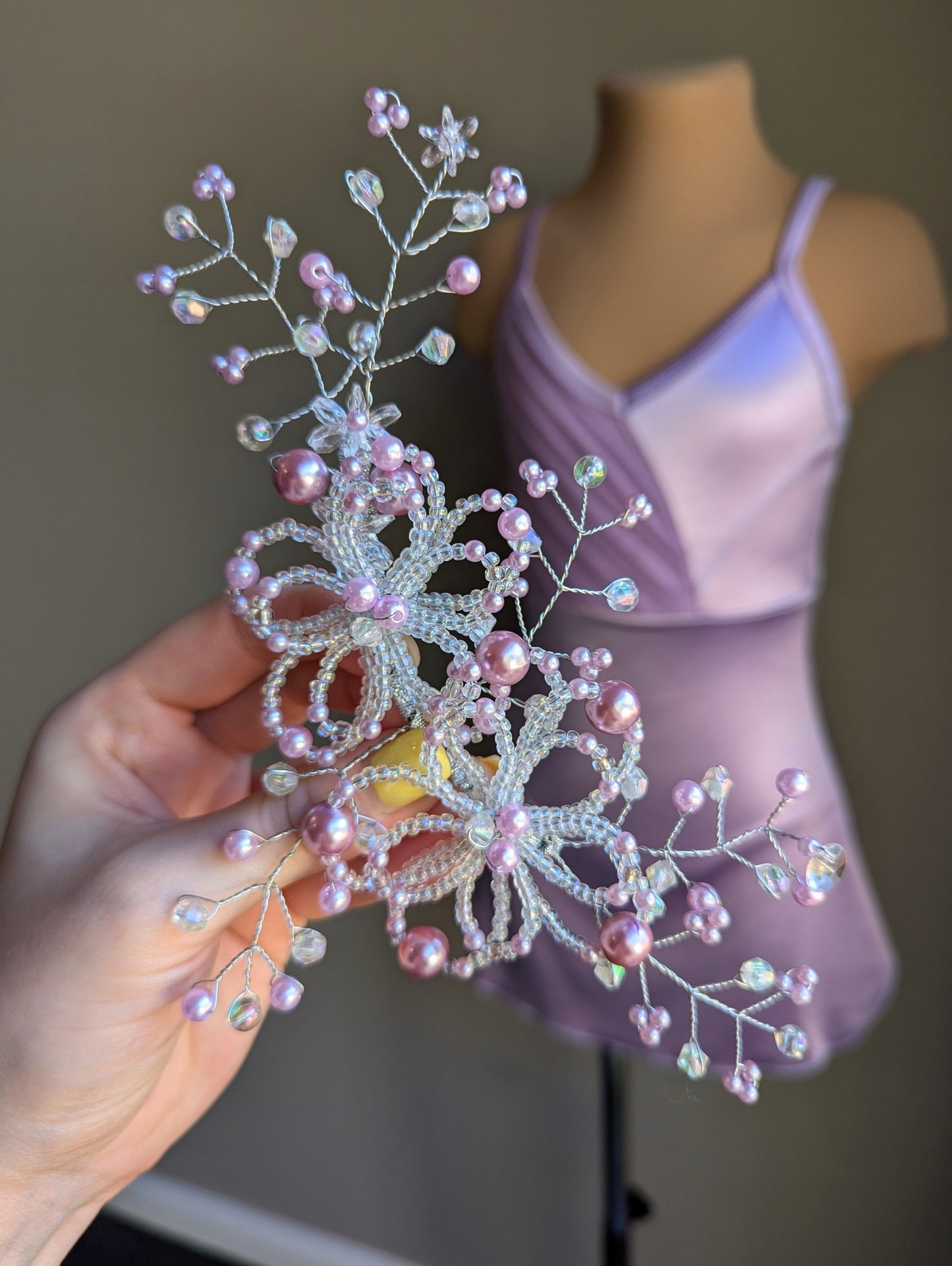 Headpiece - Pastel Lilac