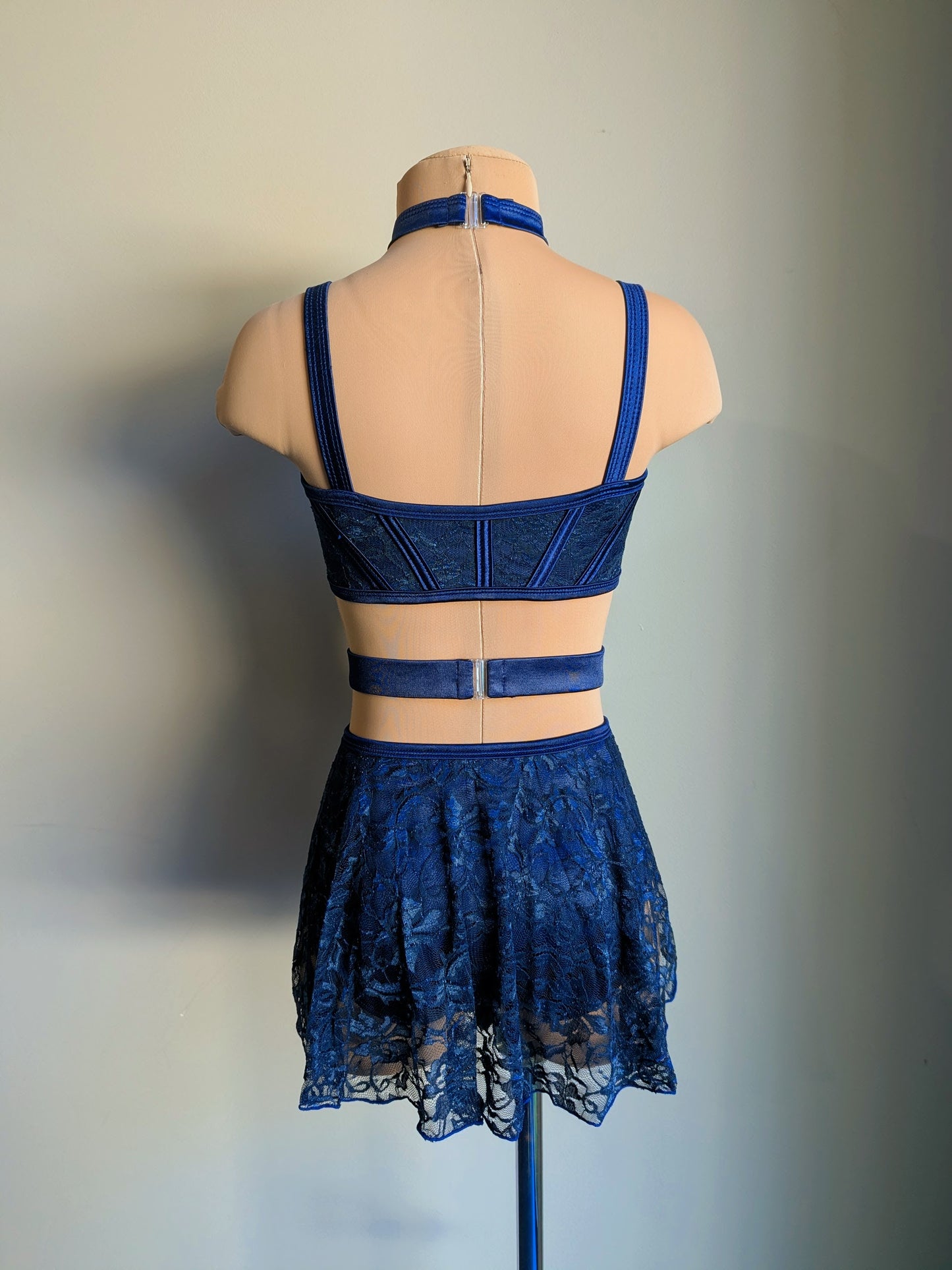 Echo - Navy Satin