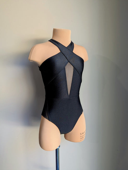 Blackout Leotard 2.0 - Black Lycra