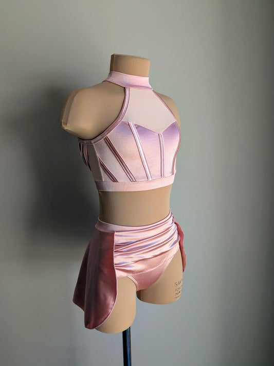 Sunset - Coral Satin