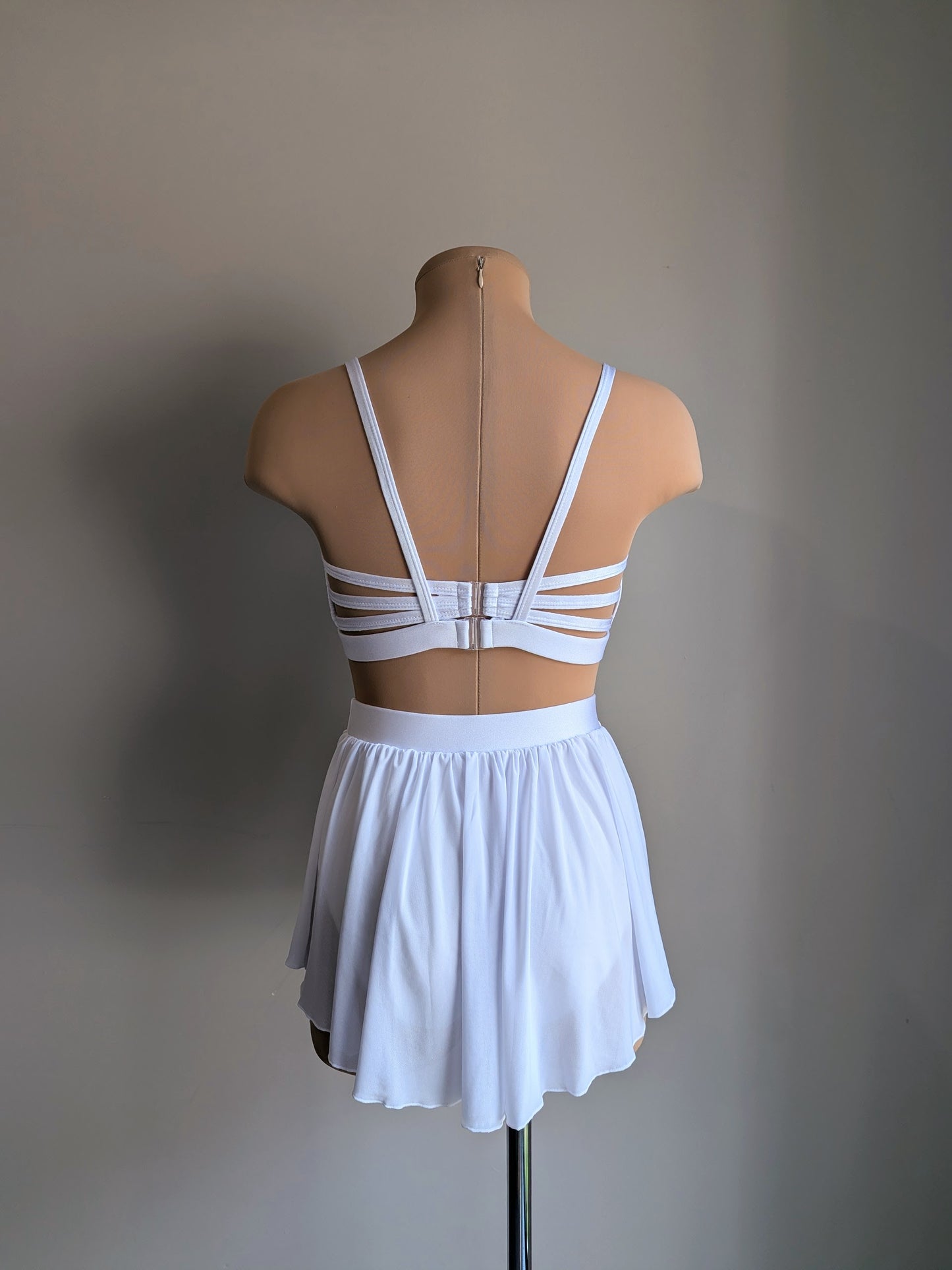Mia Set - White Lycra