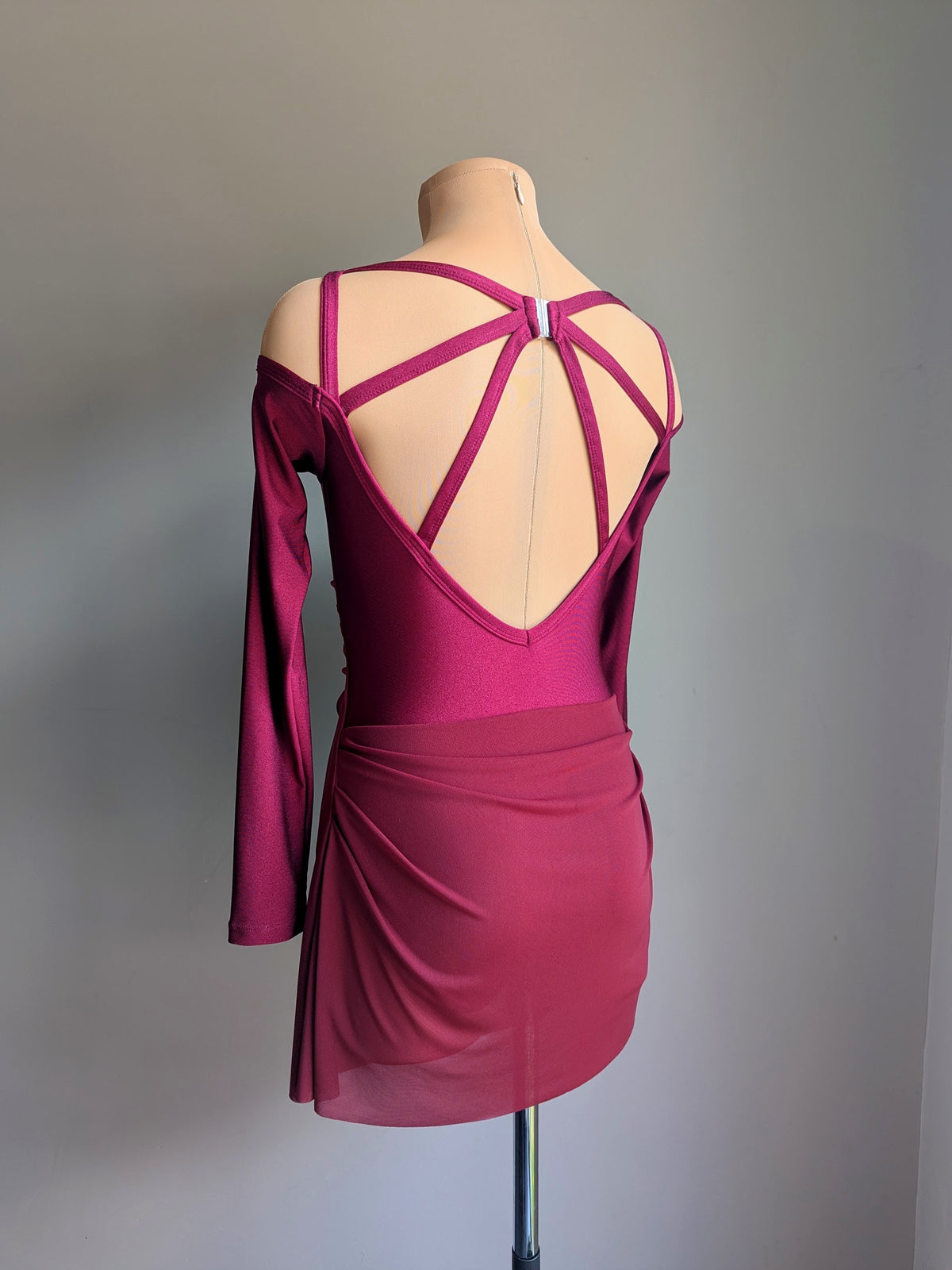 Fantasia Dress - Deep Burgundy