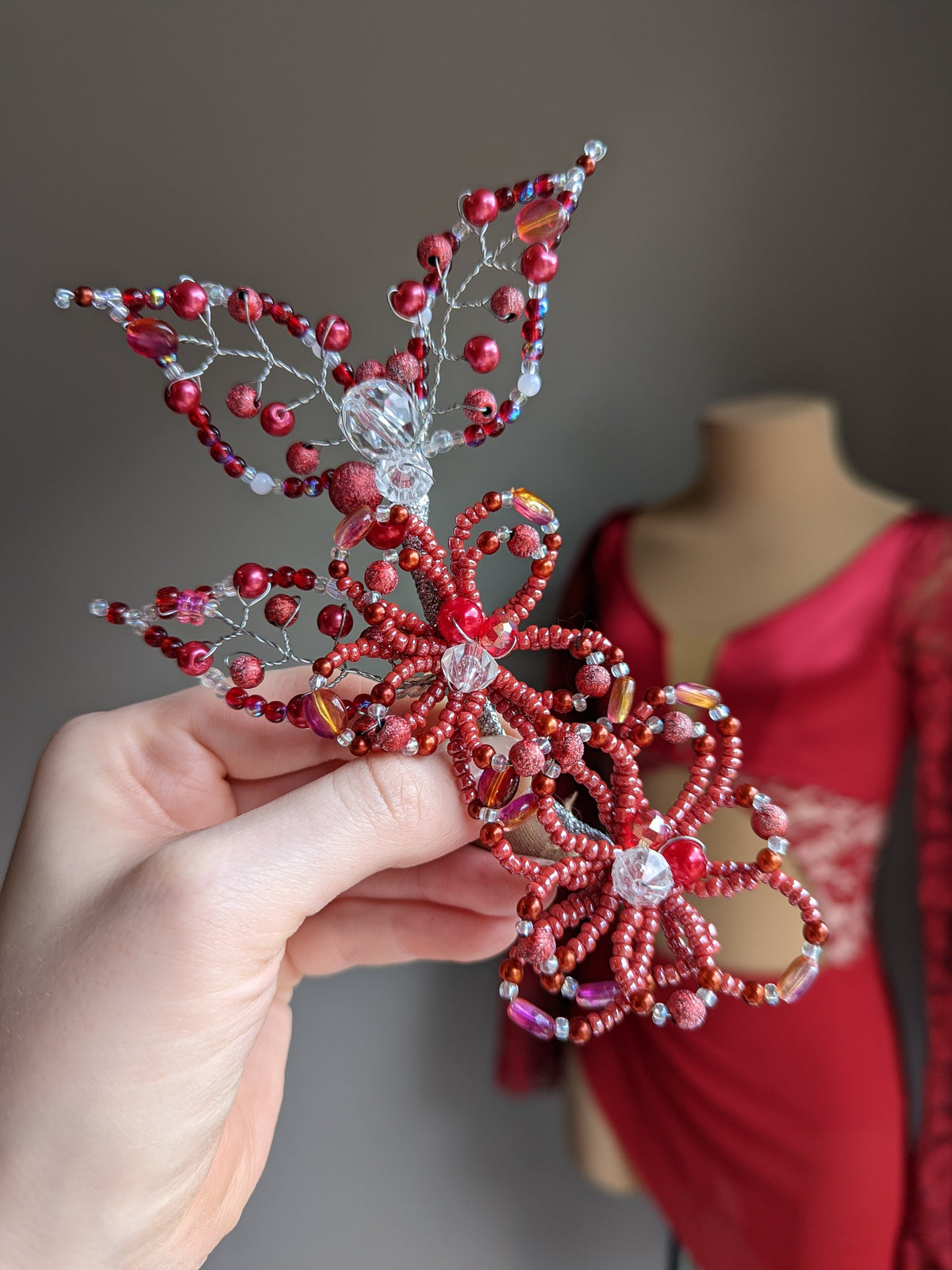 Headpiece - Burgundy