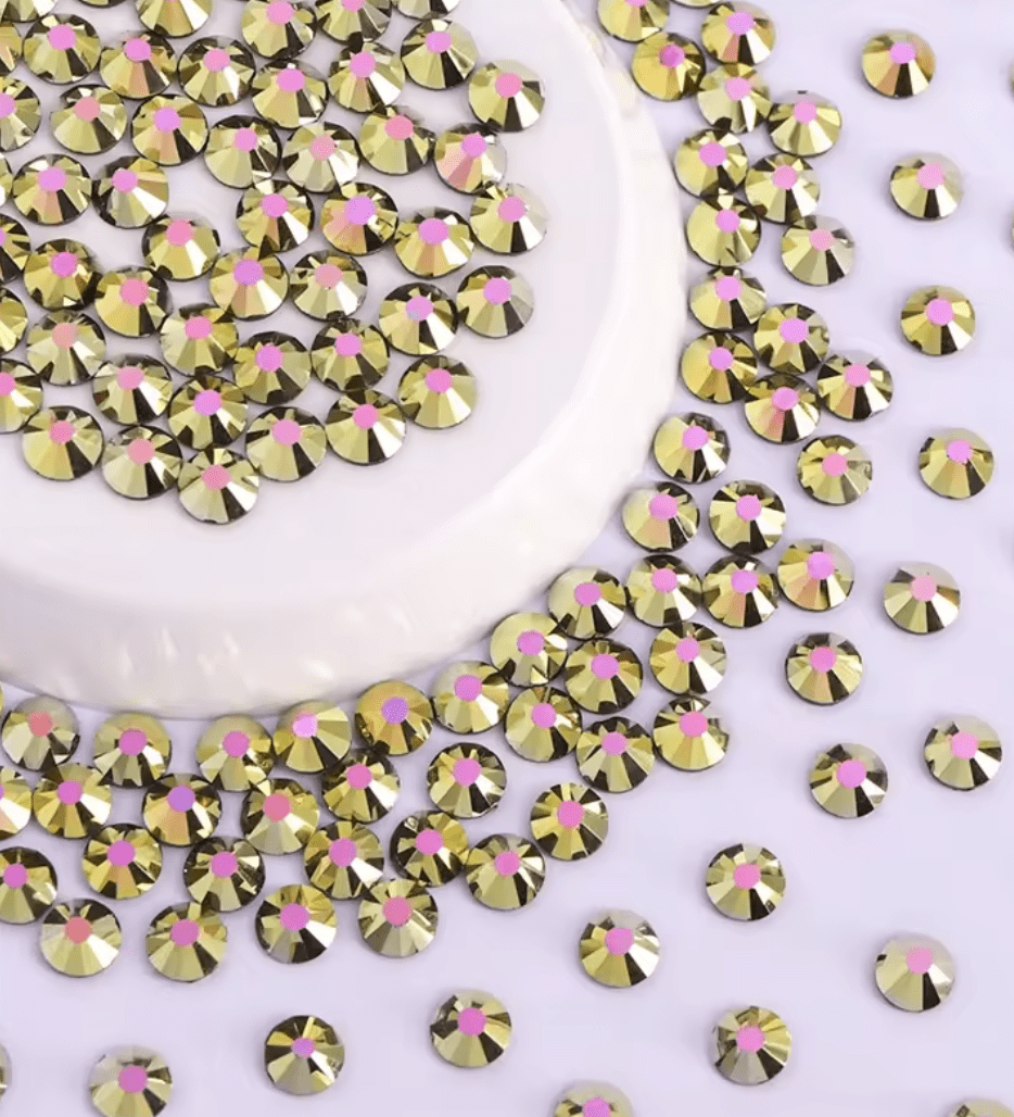 Rose Gold Metal Rhinestones & Flatbacks