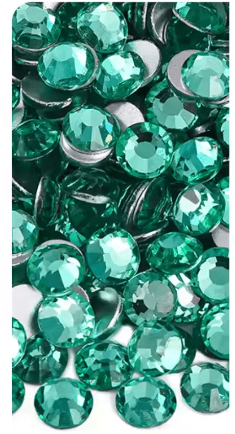 Mint Glass Rhinestones Rhinestones & Flatbacks