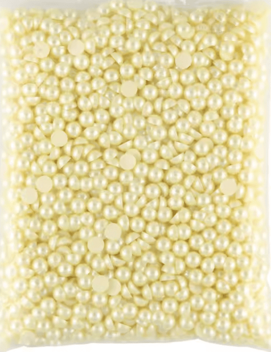 Jonquil Matt Flatback Pearls Rhinestones & Flatbacks