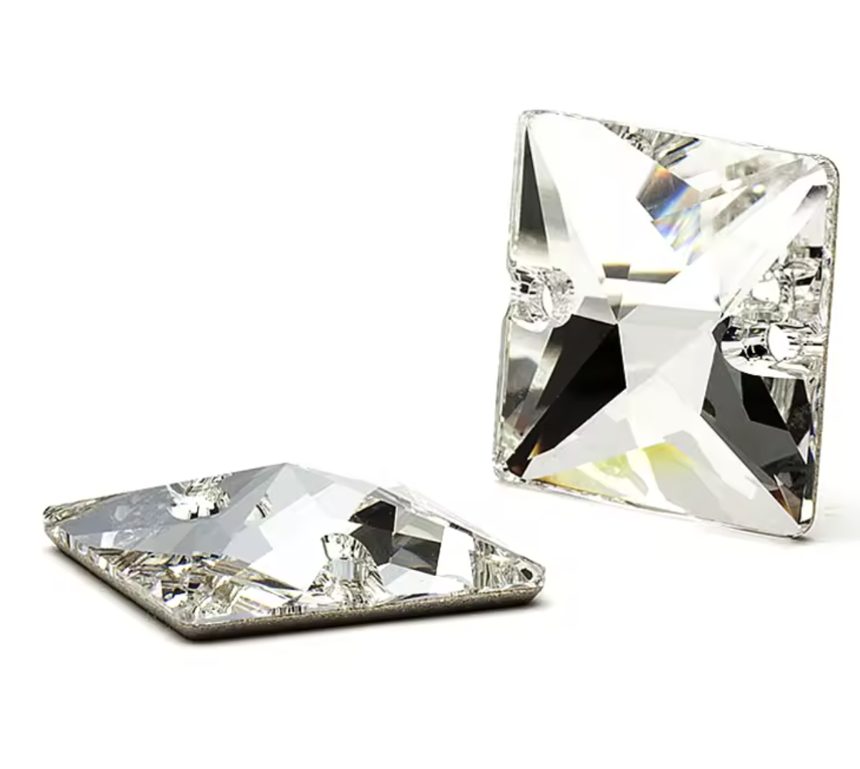 Premium Glass Crystal Square Rhinestone