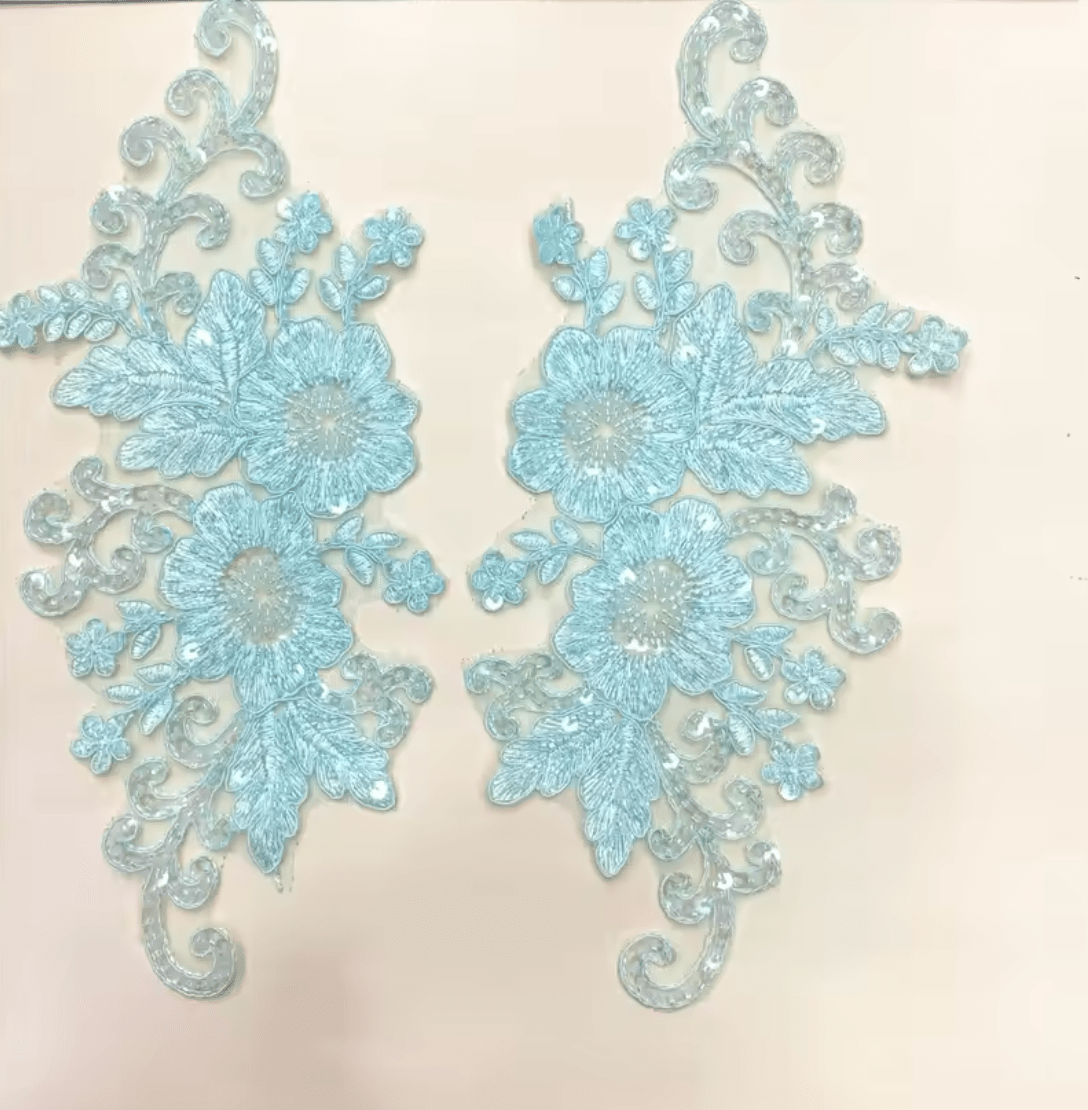 Gerbera Lace Appliqué