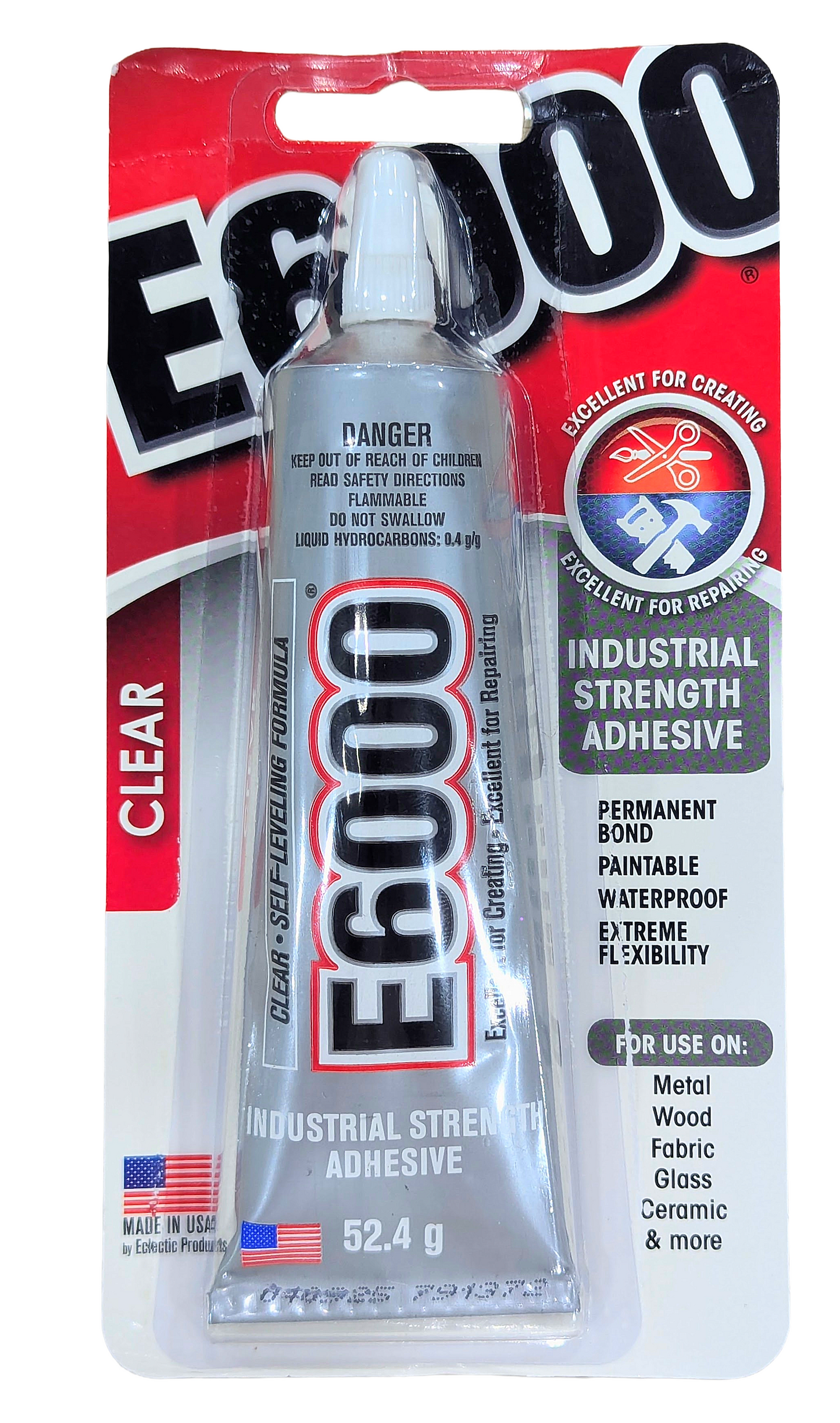 E6000 Glue - Large 52.4g Rhinestones & Flatbacks
