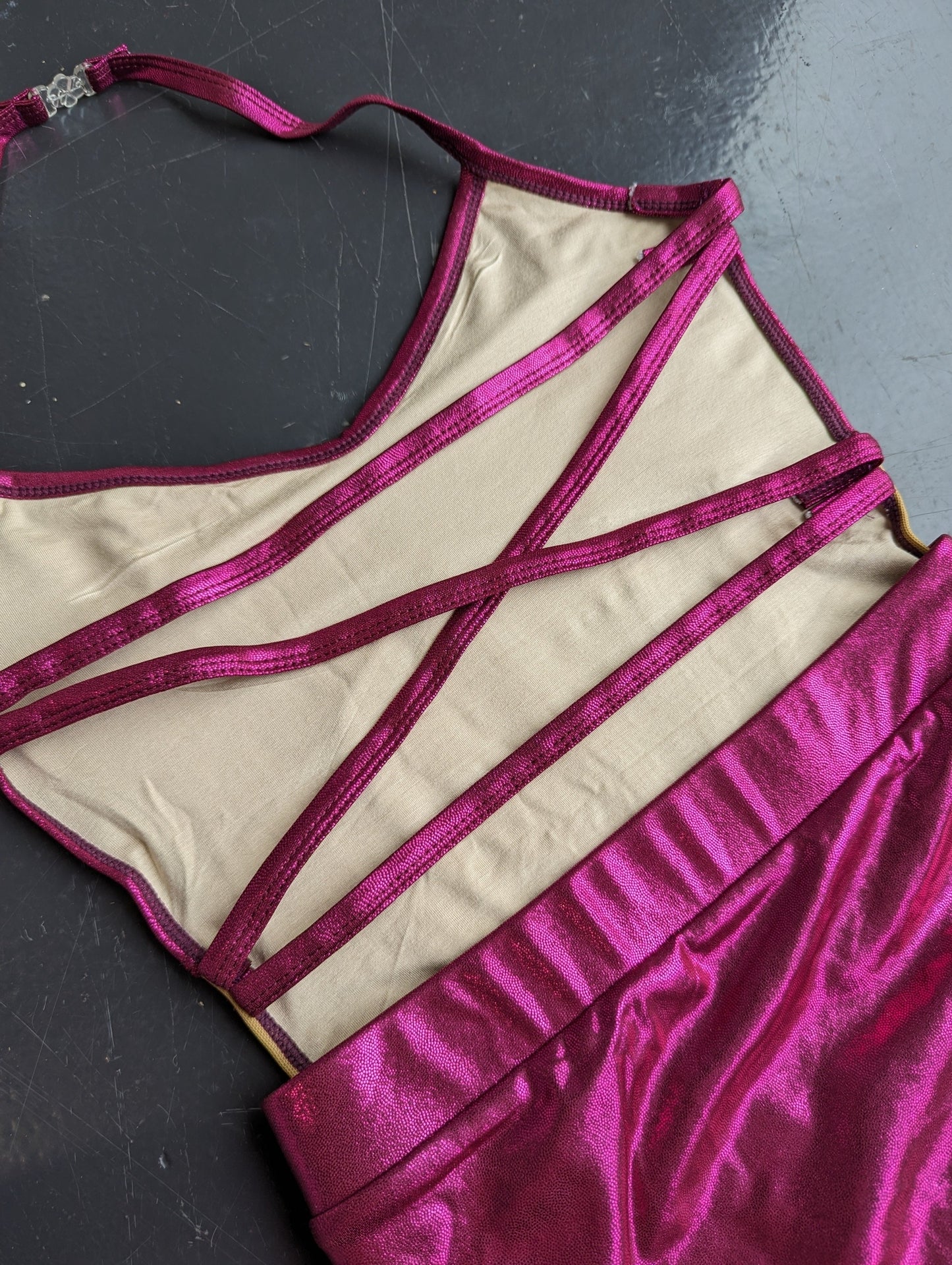 Blossom Leotard - Pink Hologram