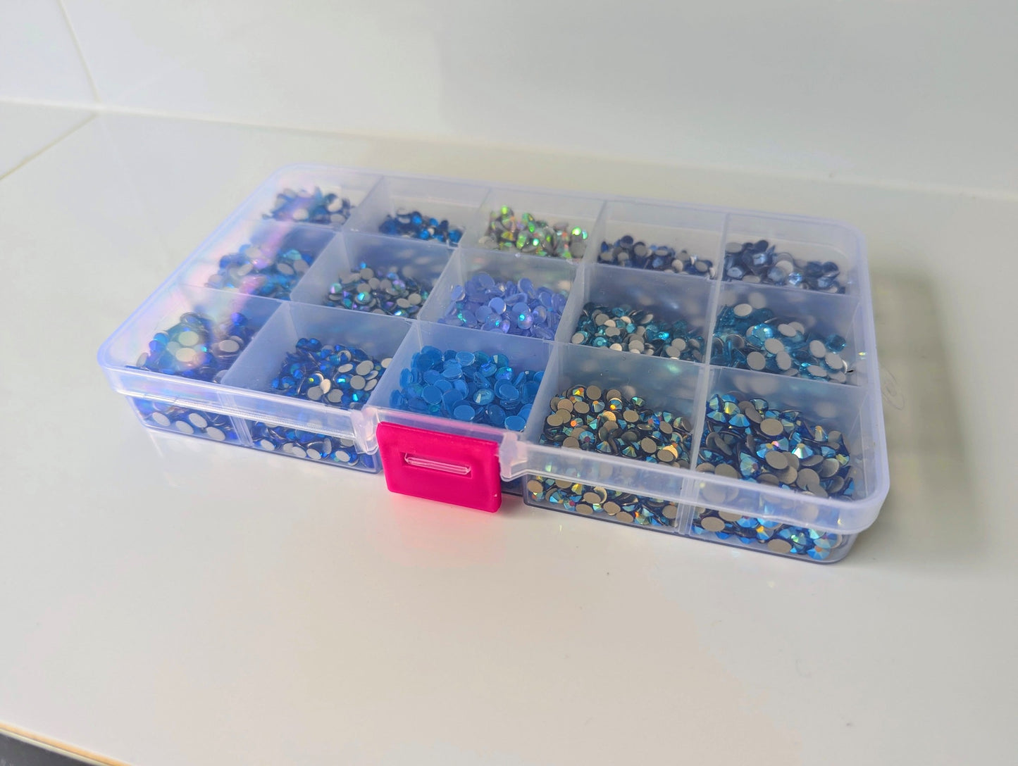 Blue Small Dazzle Pack Rhinestones & Flatbacks