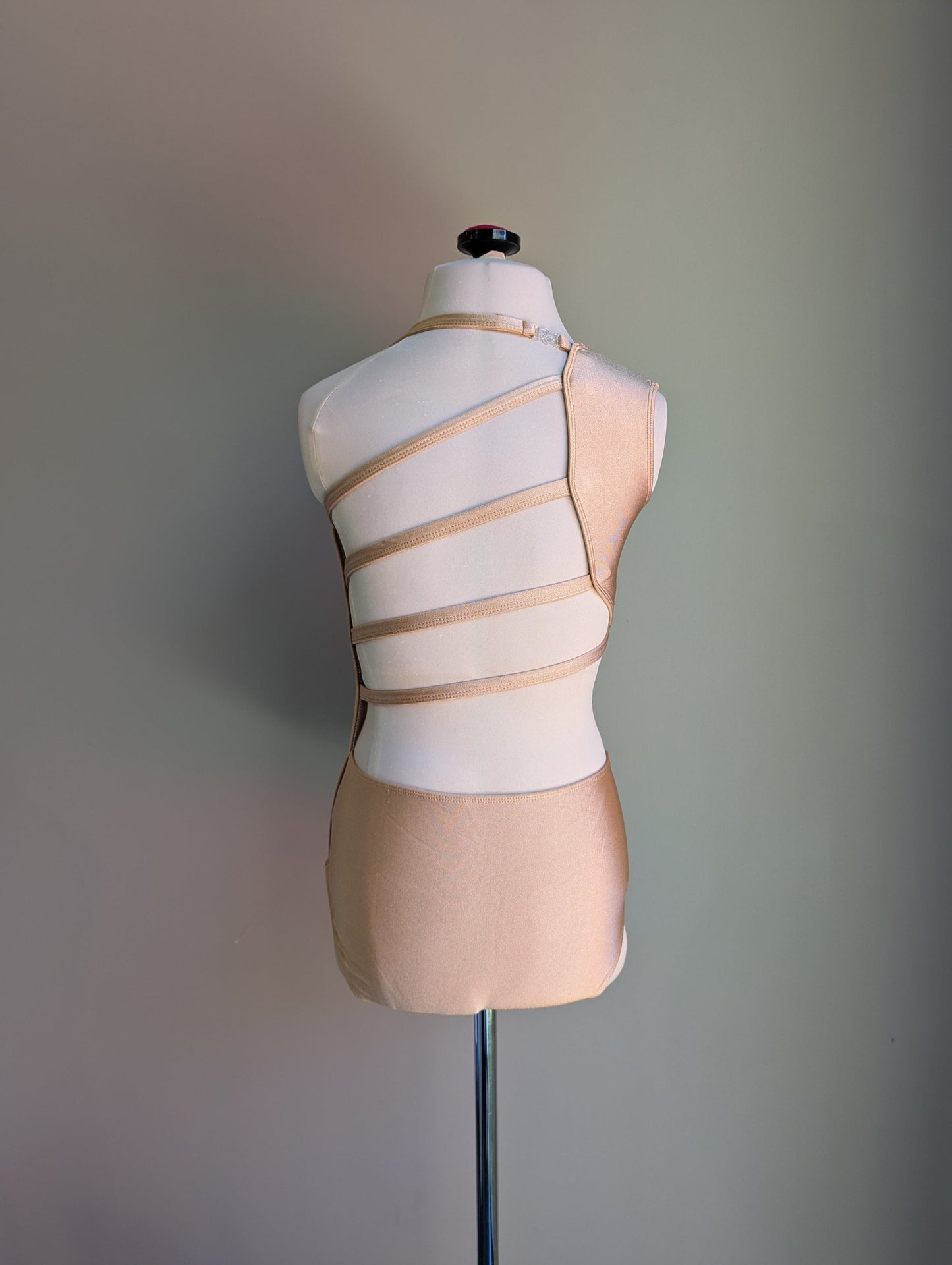 Chloe 2.0 Leotard - Golden Nude