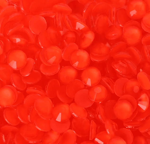 Dark Orange Mocha Rhinestones & Flatbacks