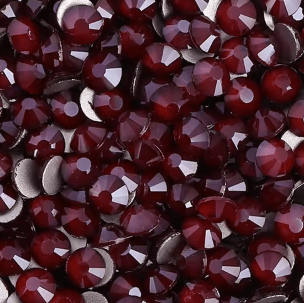 Dark Siam Mocha Rhinestones & Flatbacks