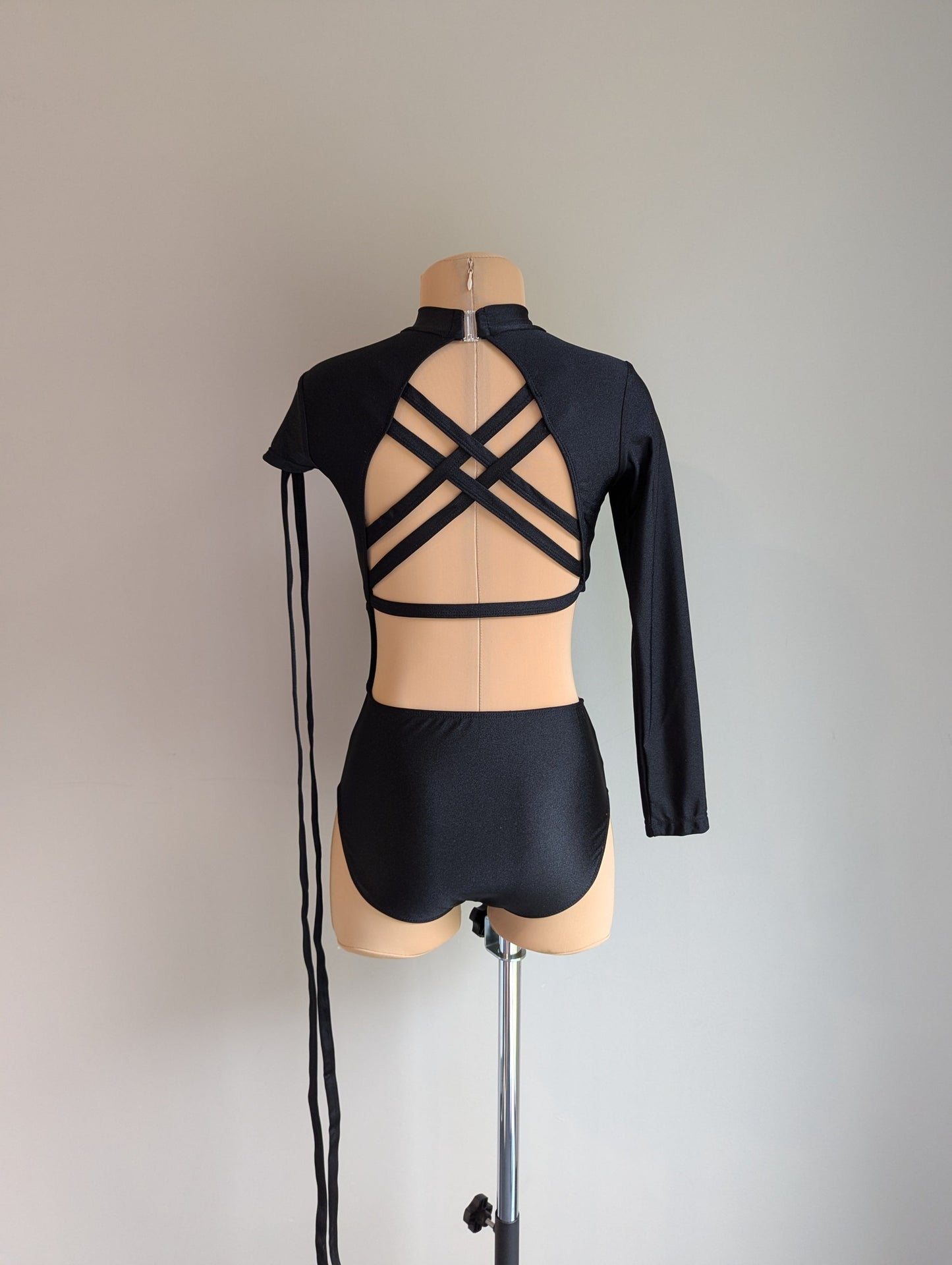 Fierce Leotard - Black