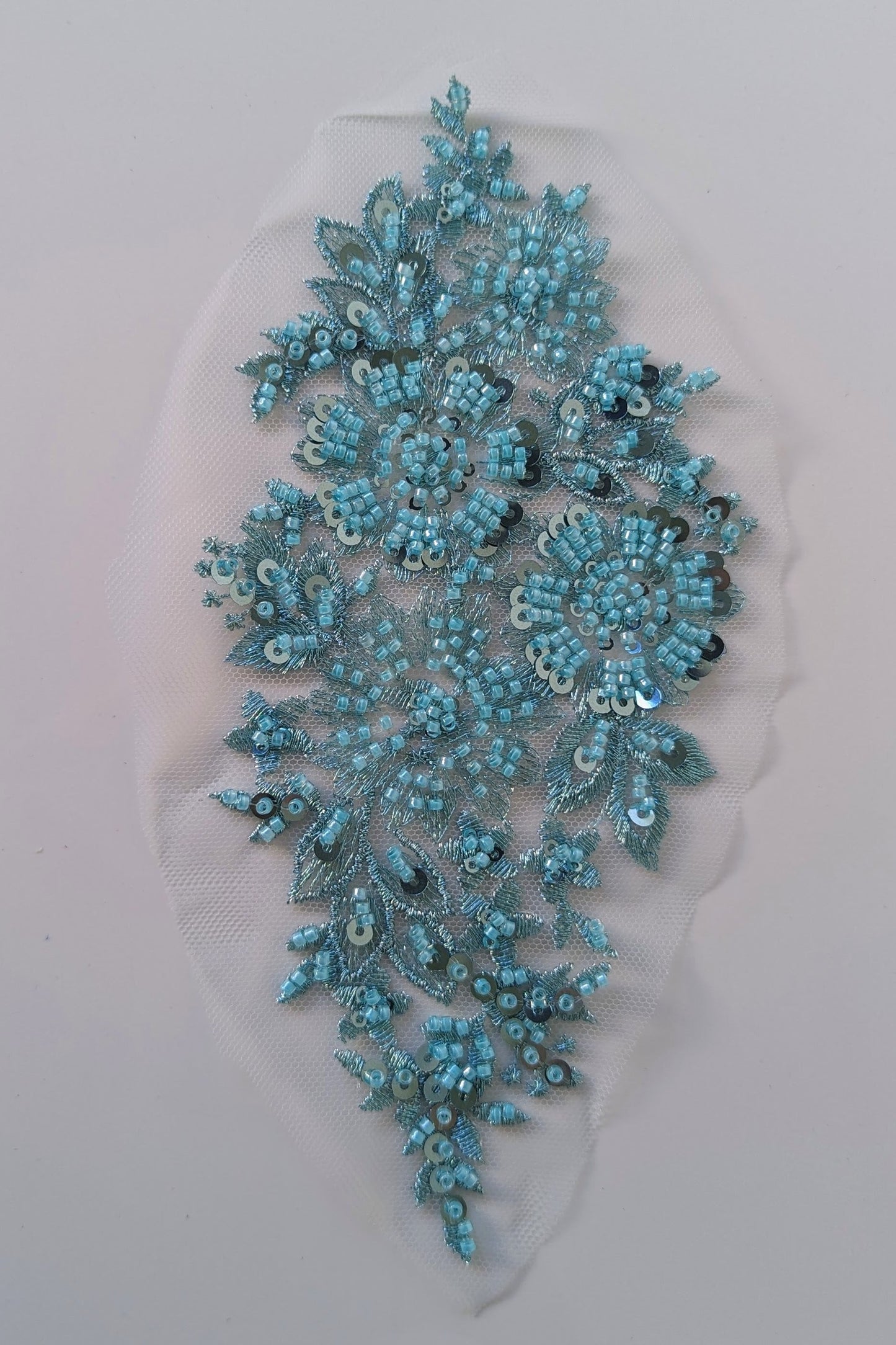 Lauren Beaded Lace Appliqué