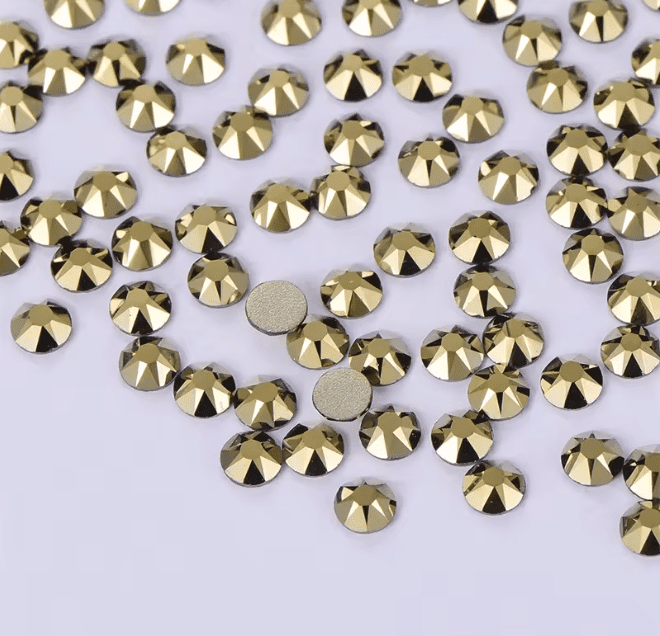 Metal Gold Rhinestones & Flatbacks