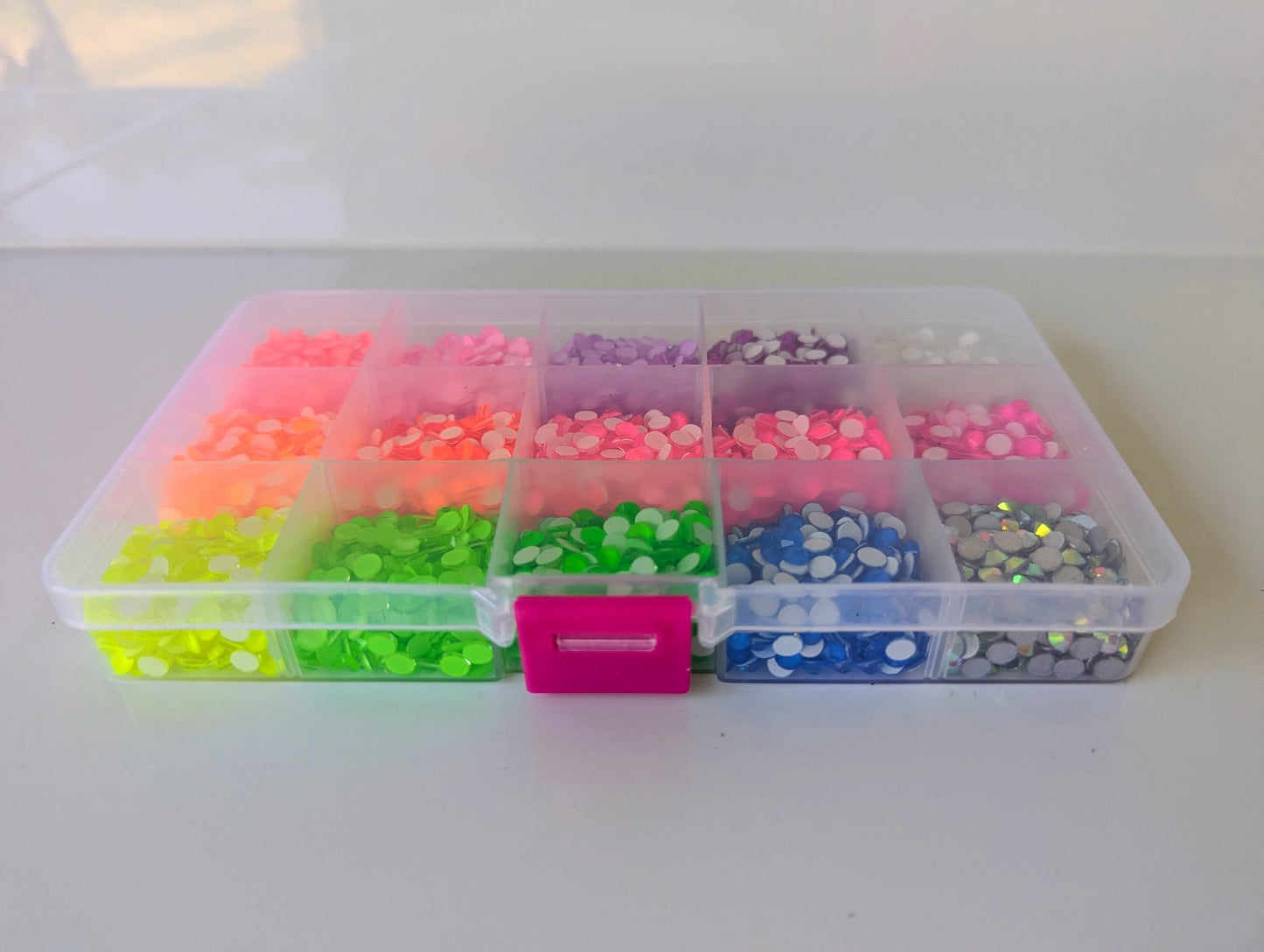 Neon Dazzle Pack Rhinestones & Flatbacks