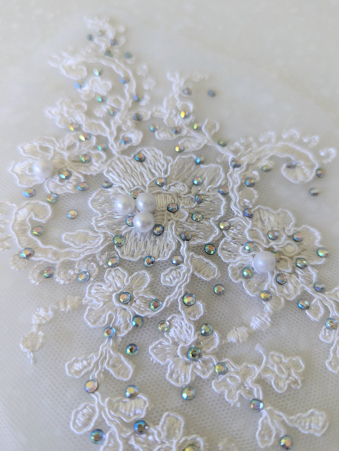 Orchid Lace Appliqué