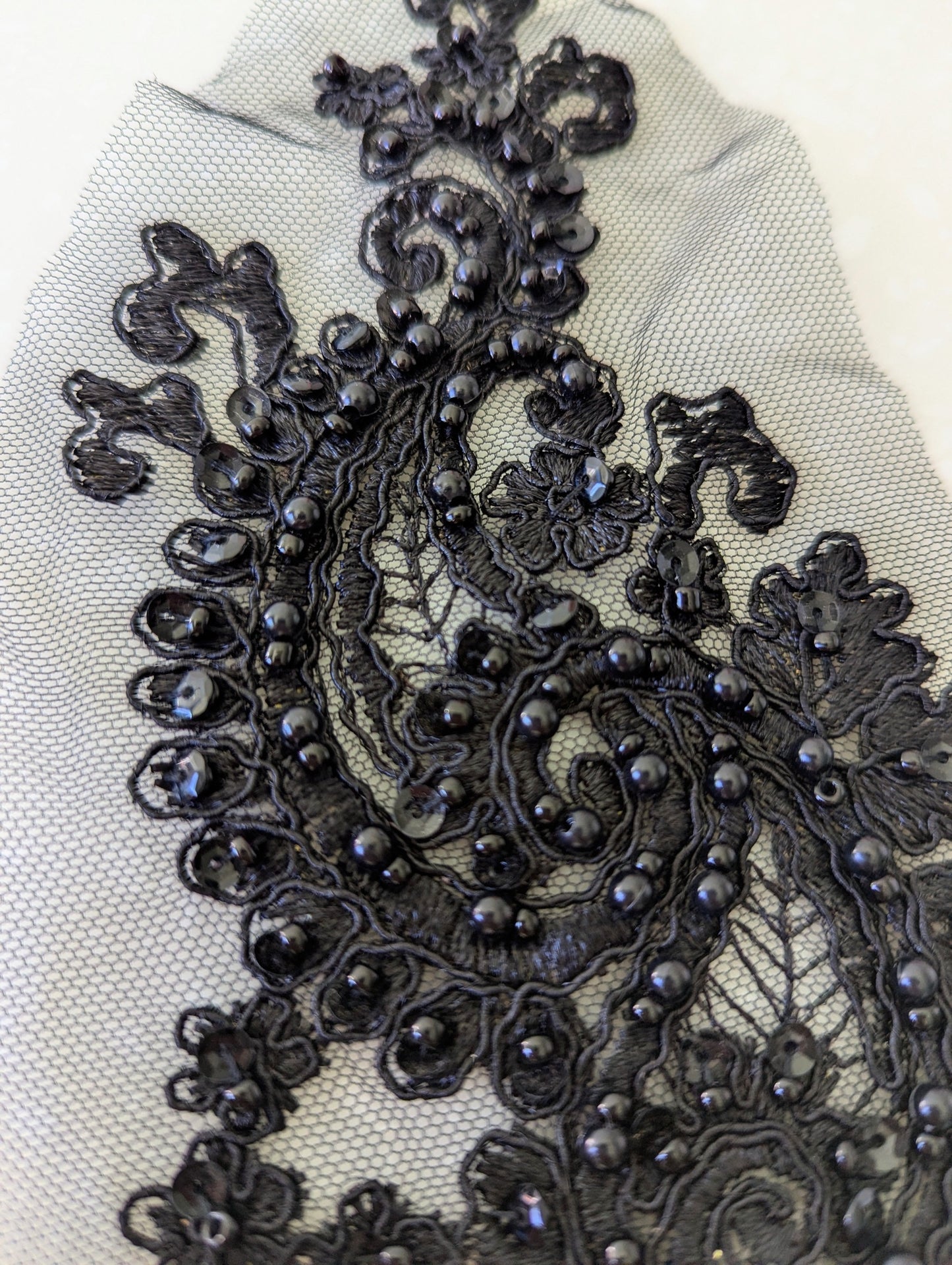 Penelope Beaded Lace Appliqué