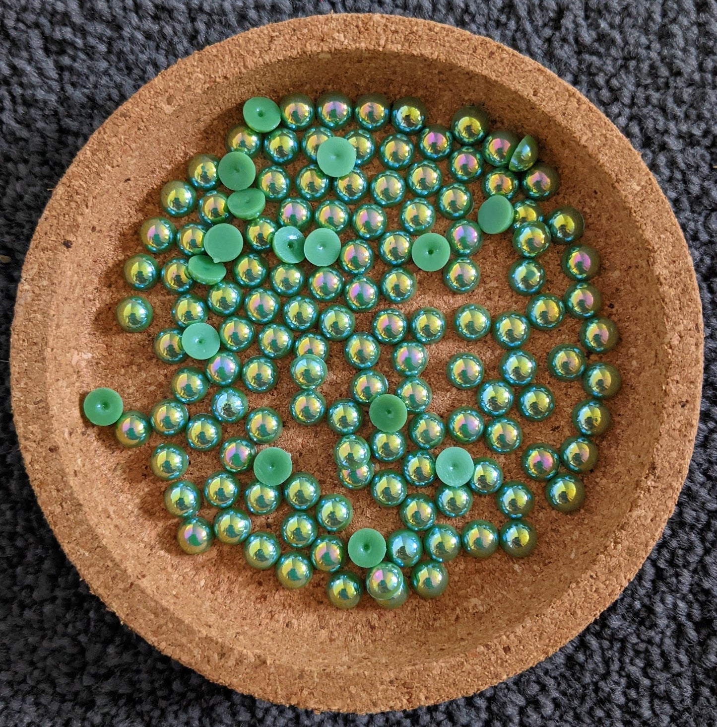 AB Forest Flatback Pearls Rhinestones & Flatbacks