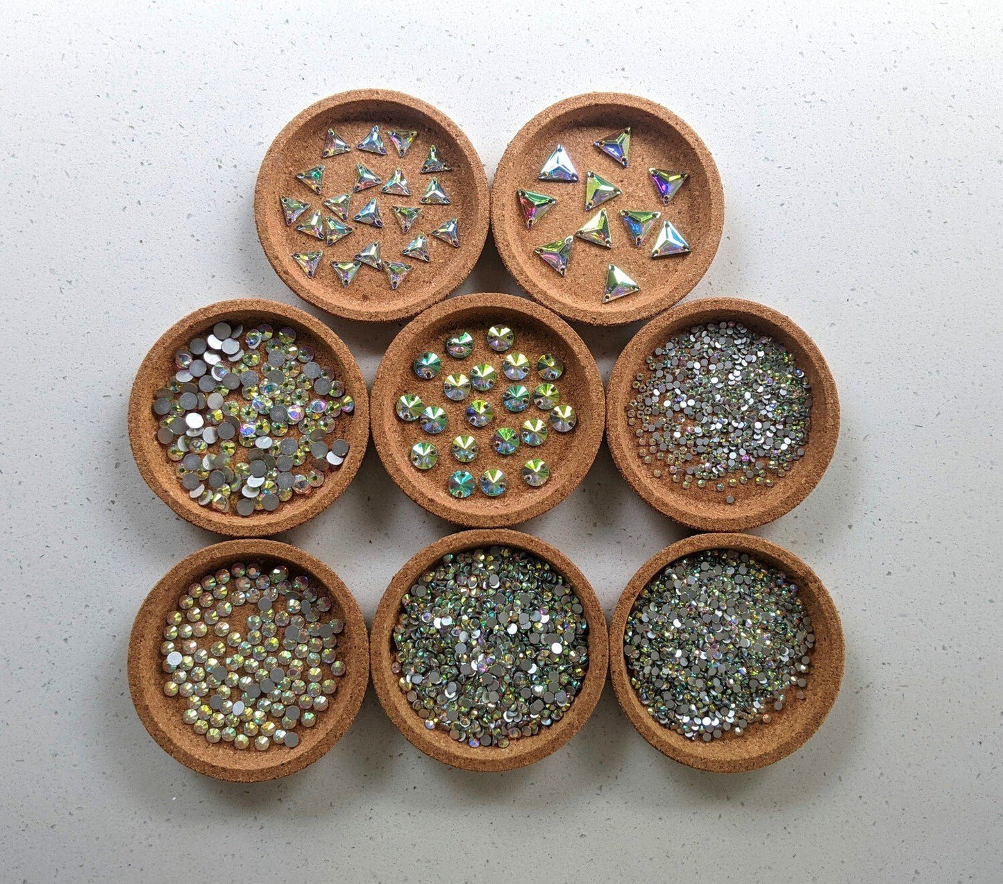 Small AB Triangle Dazzle Box