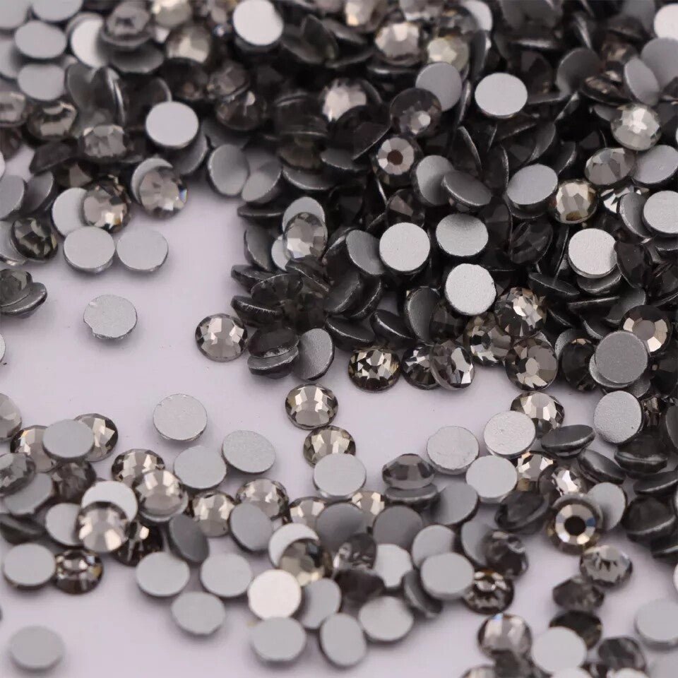 Black Diamond Rhinestones & Flatbacks