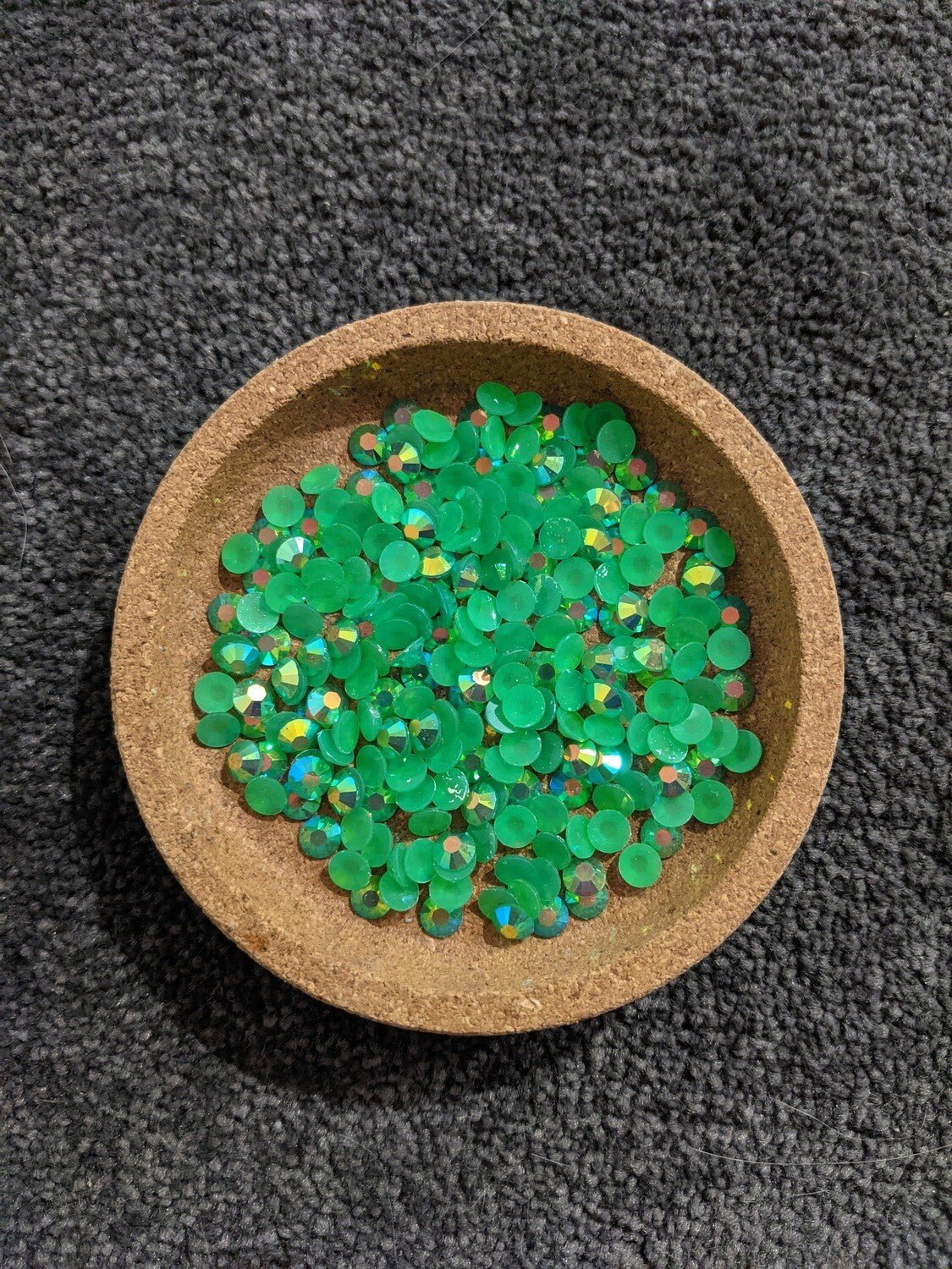 Emerald AB Jelly Rhinestones & Flatbacks