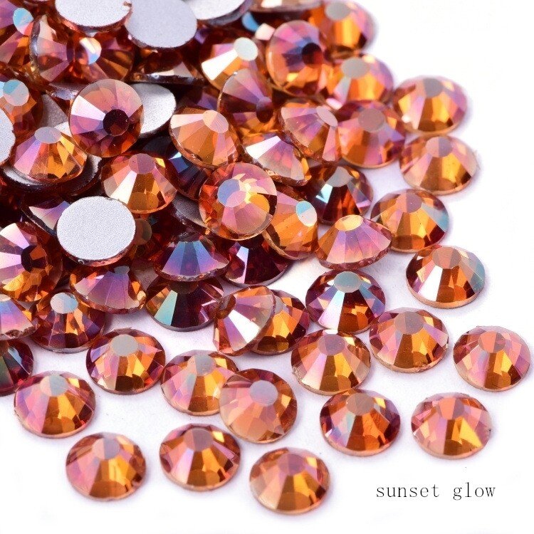Sunset Glow Rhinestones & Flatbacks
