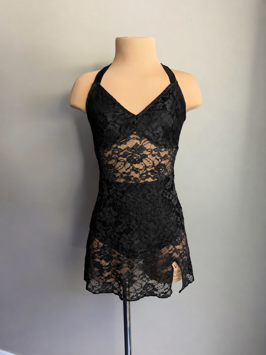 Silhouette 2.0 Slip Dress - Black Lace Briefs INCLUDED 