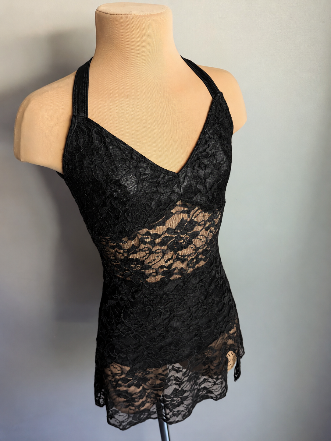 Silhouette 2.0 Slip Dress - Black Lace Briefs INCLUDED 