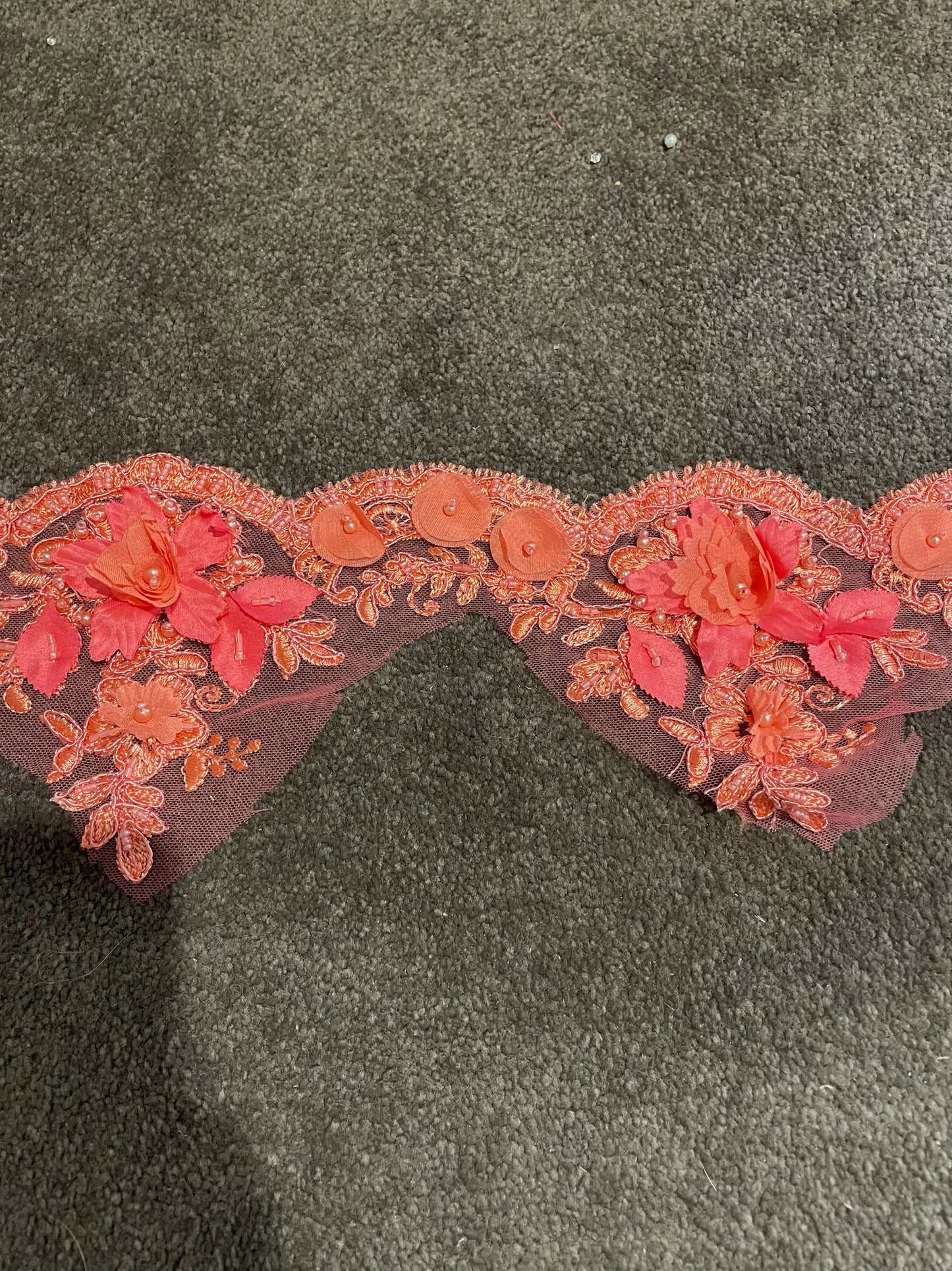 Beaded Lace Fabric - Sale! 