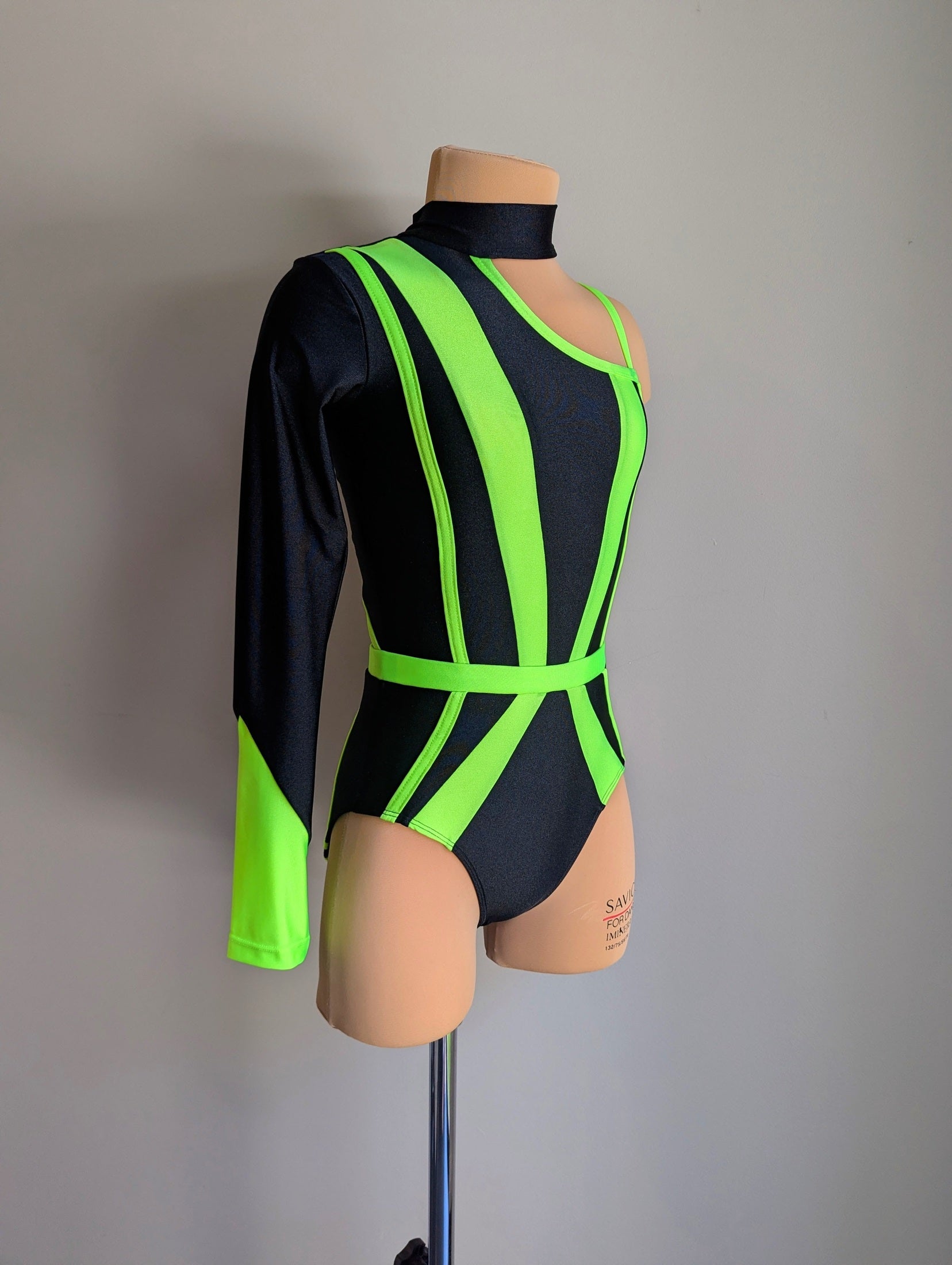 Devil in Disguise Leo - Neon Green & Black 