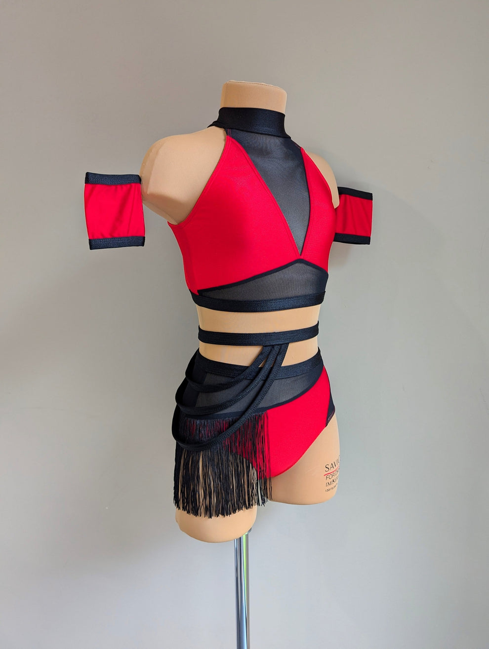 Aftershock Set - Red & Black – Dazzle Me Dancewear