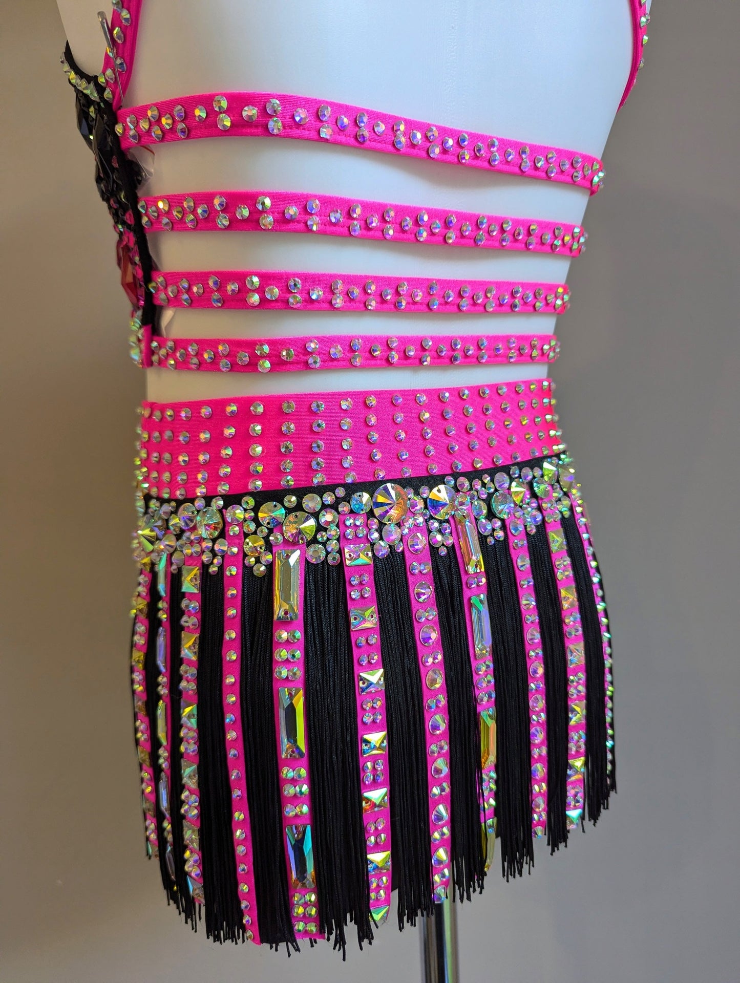 Noelle & Lucy Base with Fringing - Decorated by DMDC 