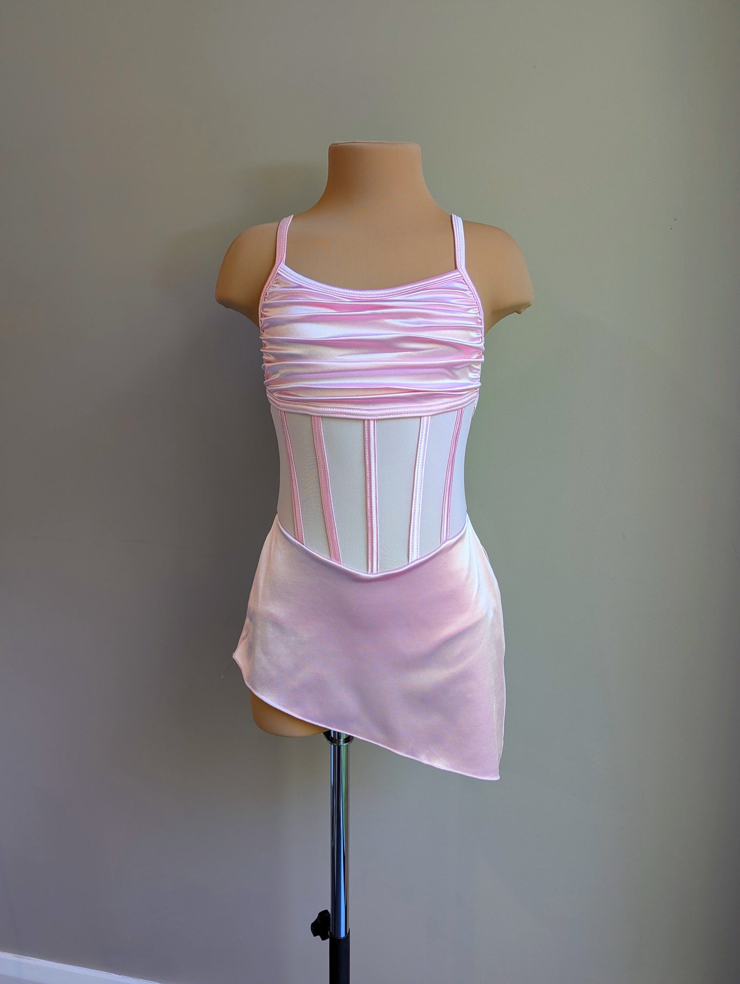 Angelina Base - Pastel Pink Satin 