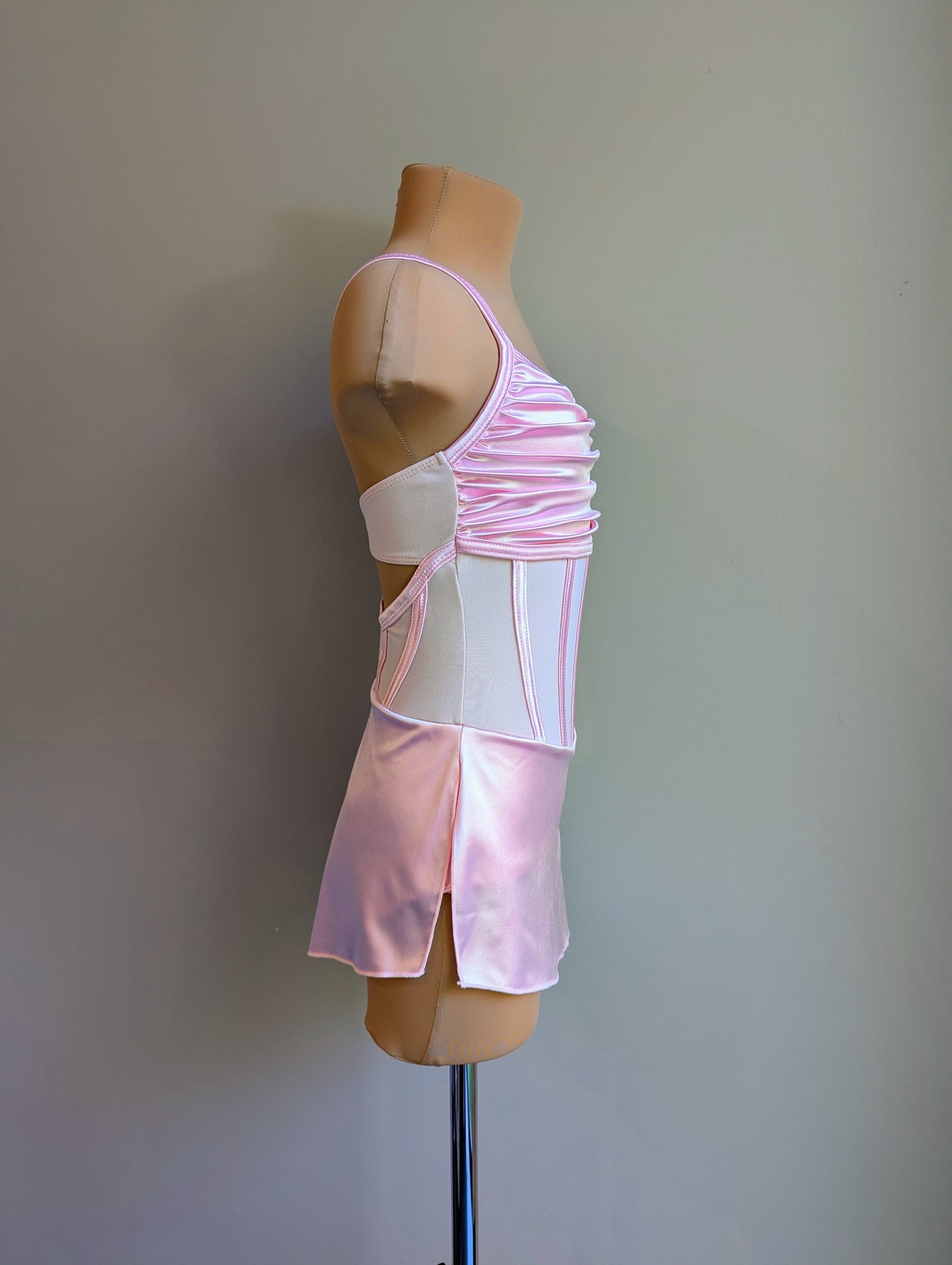 Angelina Base - Pastel Pink Satin 