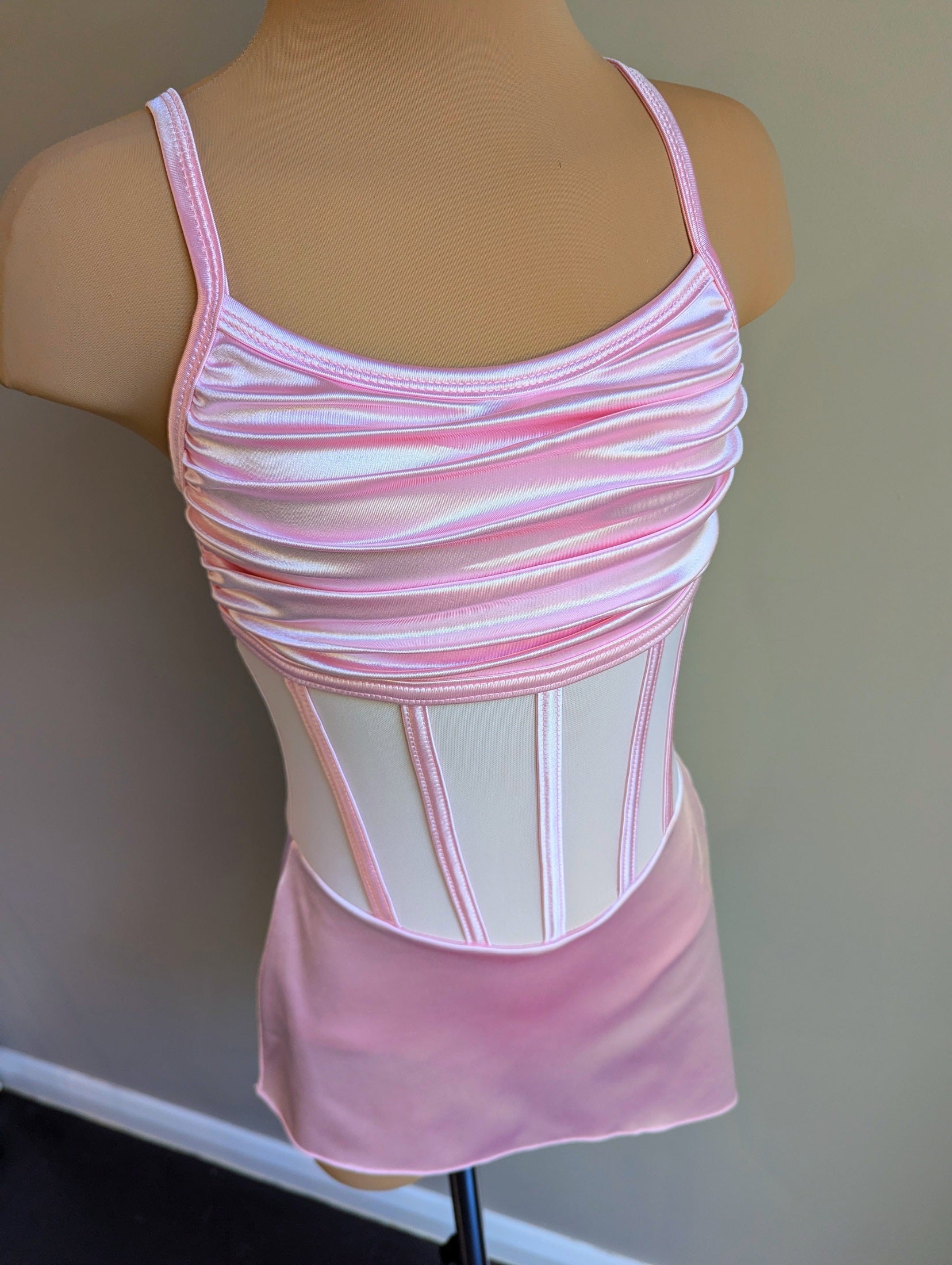 Angelina Base - Pastel Pink Satin 