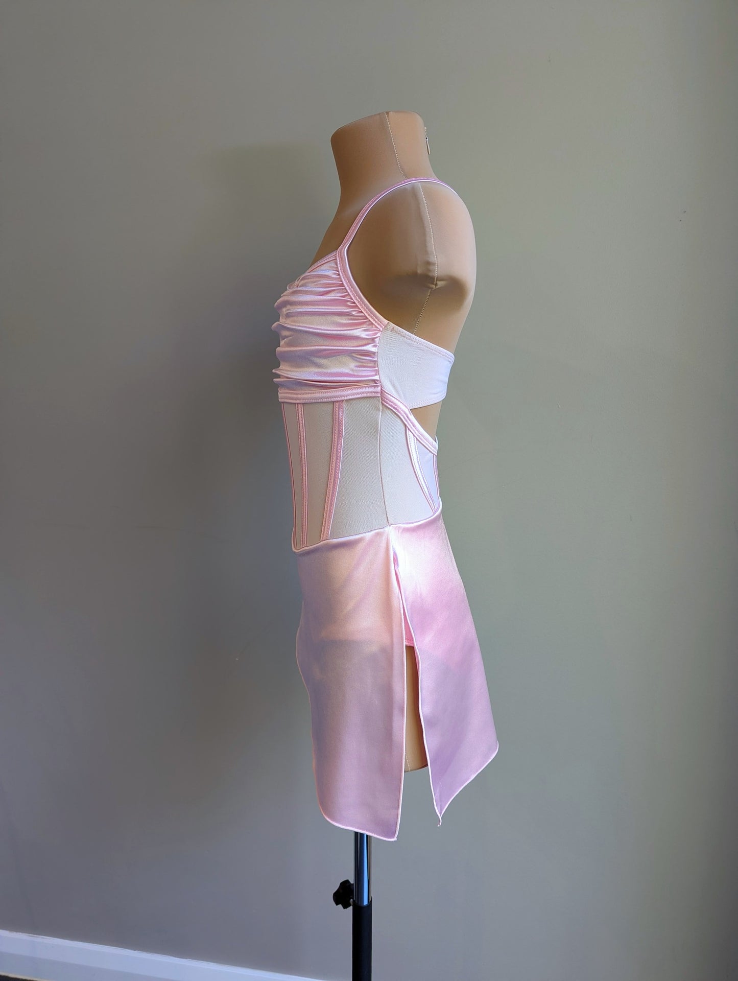 Angelina Base - Pastel Pink Satin 
