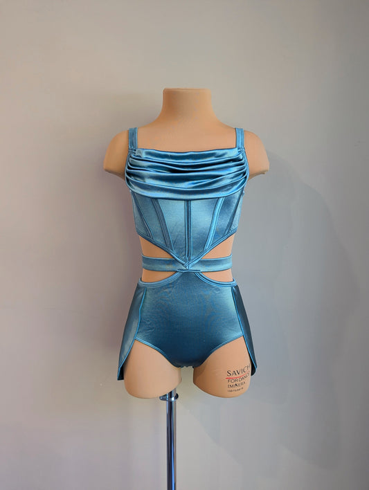 Whisper Base - Turquoise Satin 