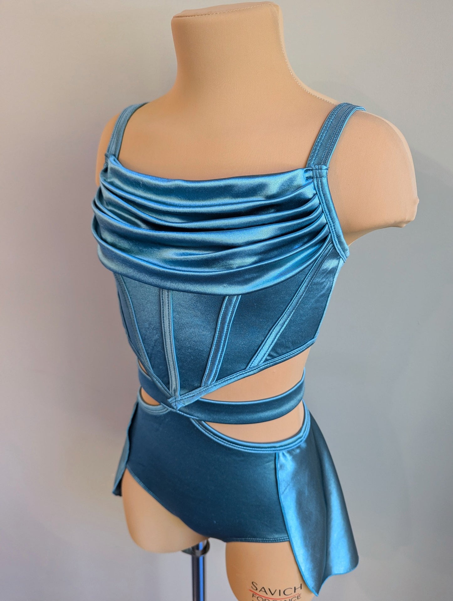 Whisper Base - Turquoise Satin 