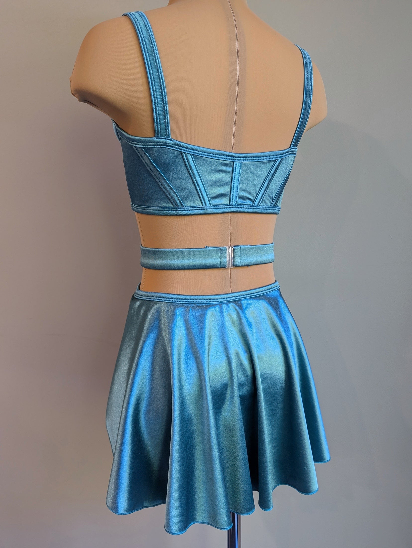 Whisper Base - Turquoise Satin 